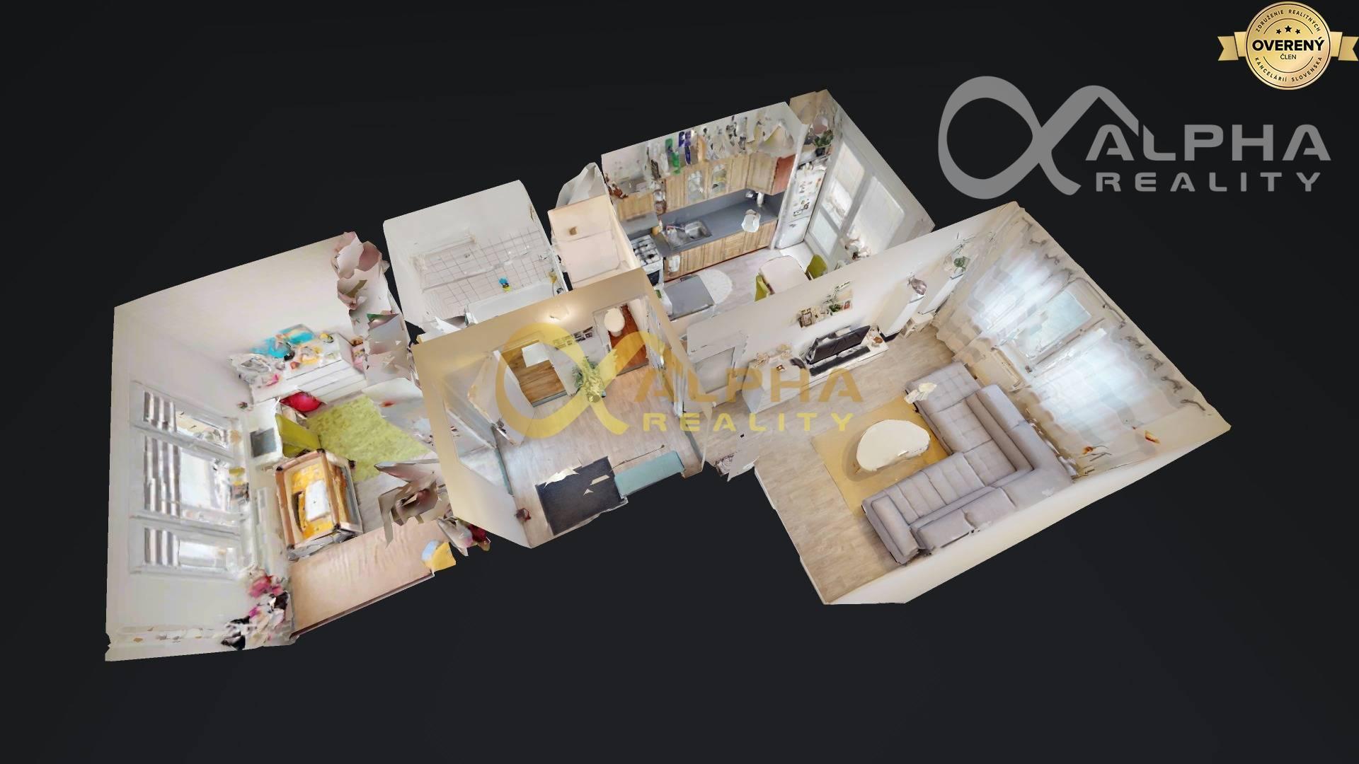 2 izbový byt s loggiou, sídlisko Západ, Levoča