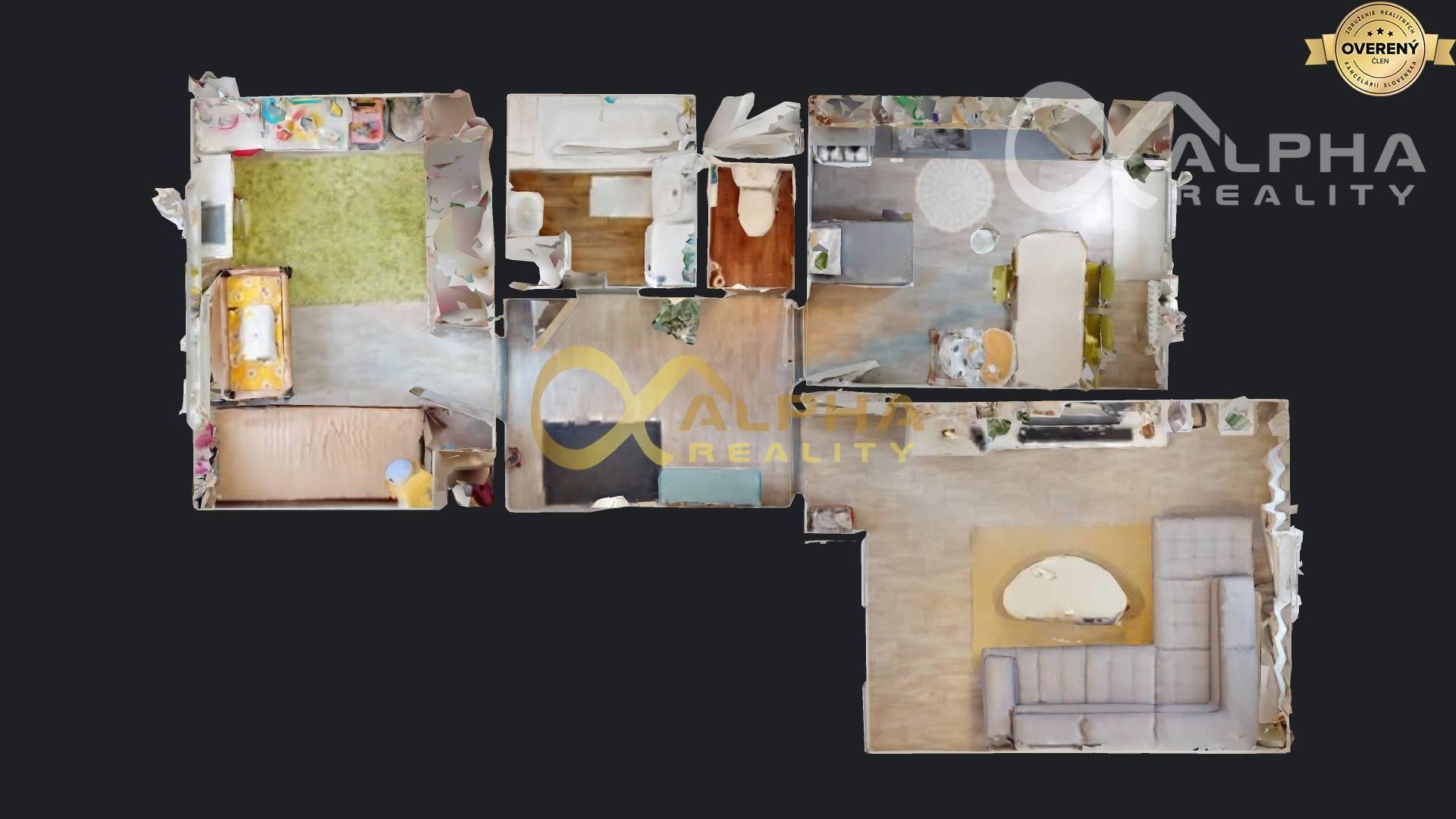 2 izbový byt s loggiou, sídlisko Západ, Levoča