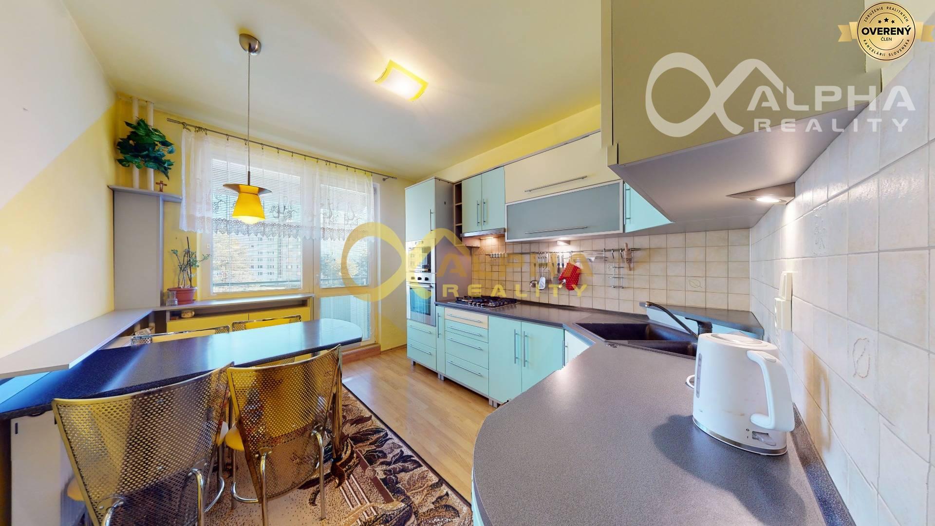 EXKLUZÍVNE 4 izbový byt s loggiou, sídlisko Mier, Spišská Nová Ves