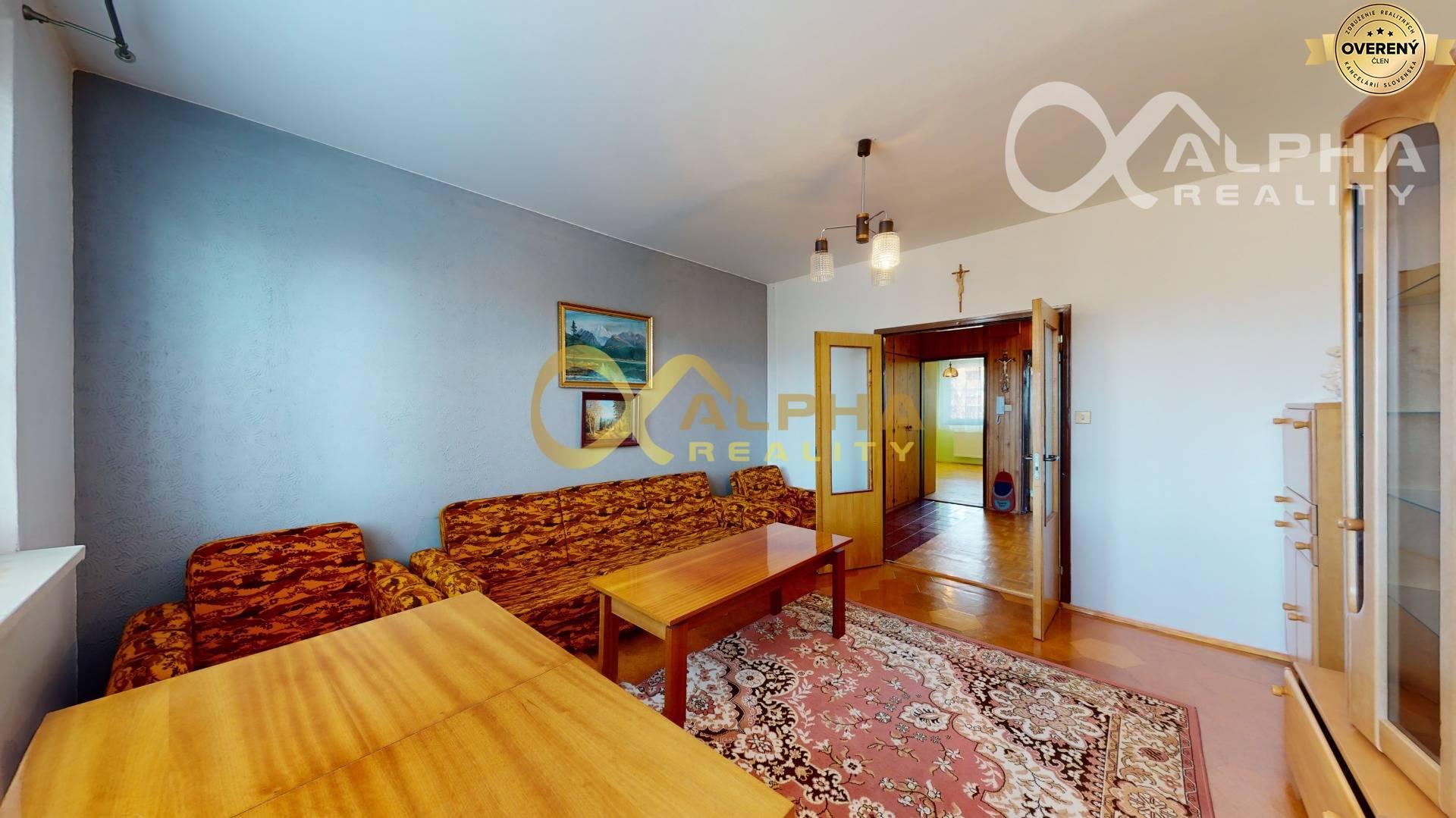 EXKLUZÍVNE 4 izbový byt s loggiou, sídlisko Mier, Spišská Nová Ves