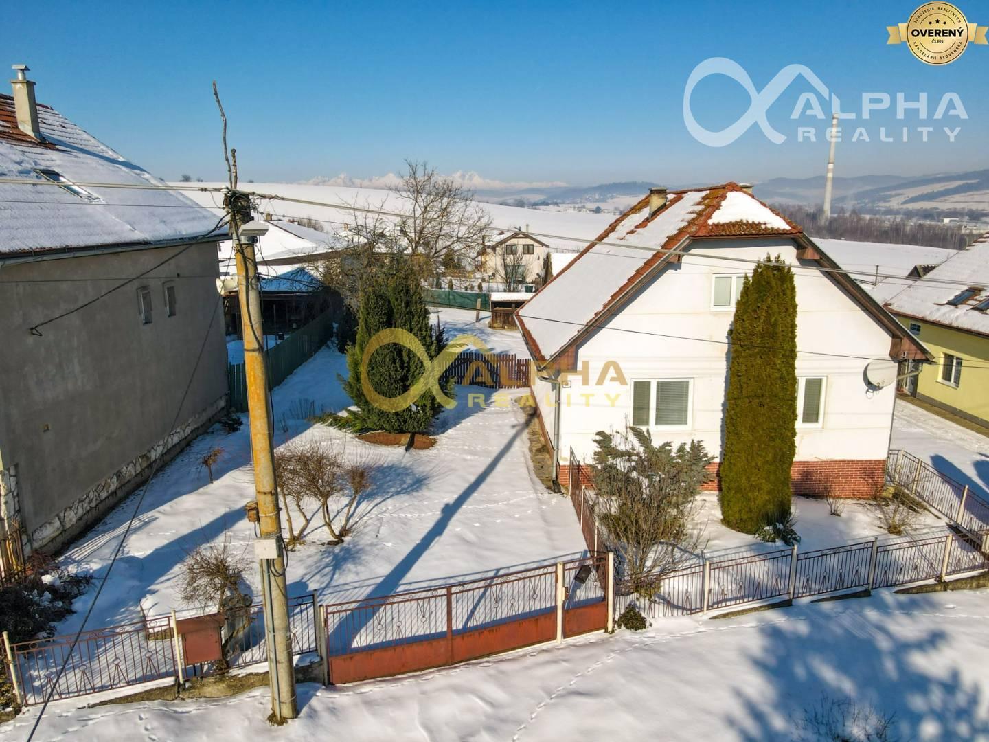 Rodinný dom, obec Lieskovany, okres Spišská Nová Ves