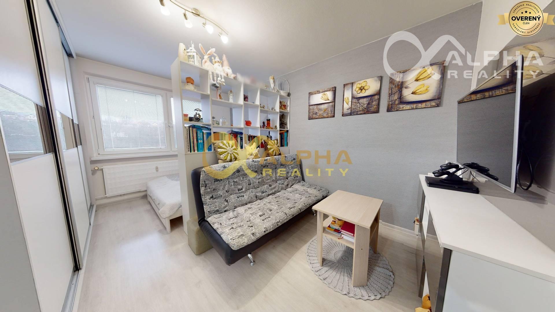 1-izbový byt s loggiou, sídl. Západ, Levoča