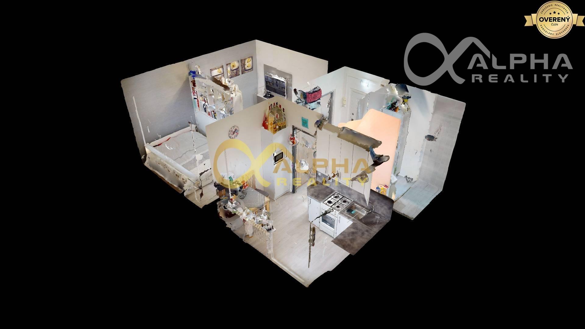 1-izbový byt s loggiou, sídl. Západ, Levoča