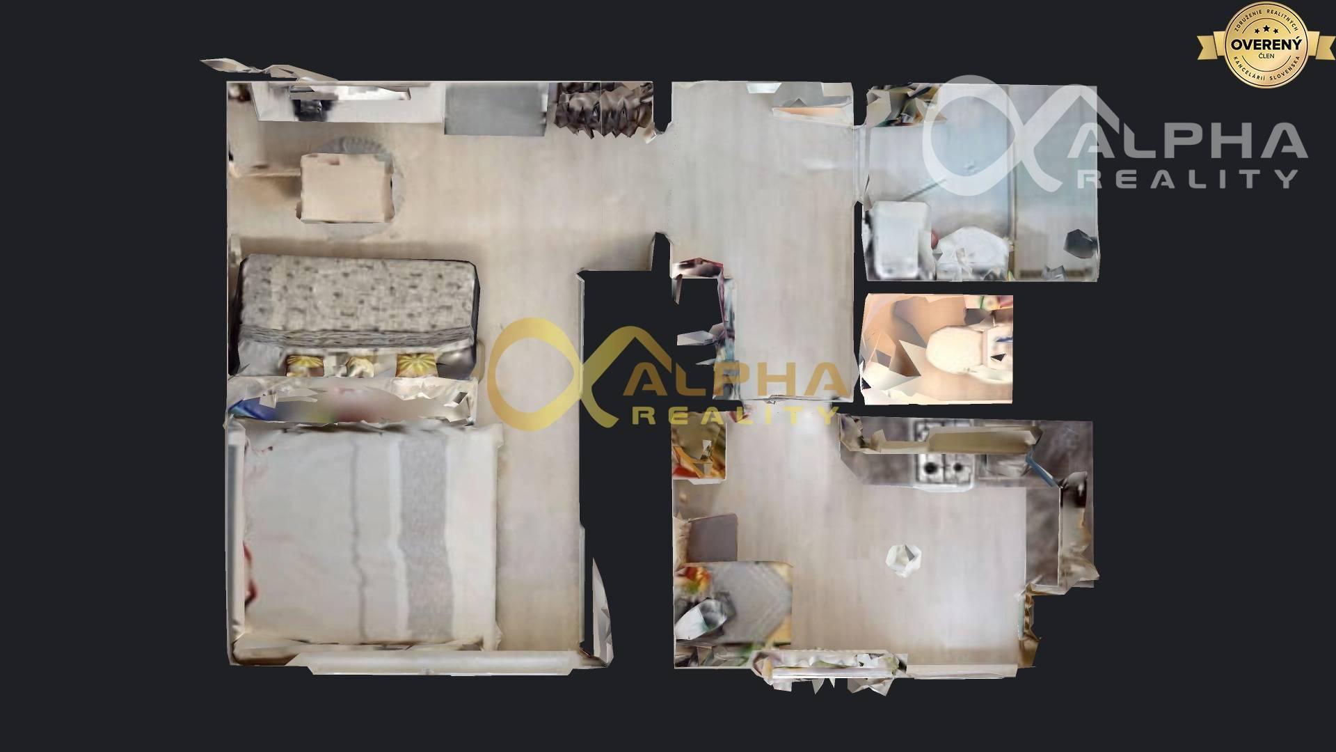 1-izbový byt s loggiou, sídl. Západ, Levoča