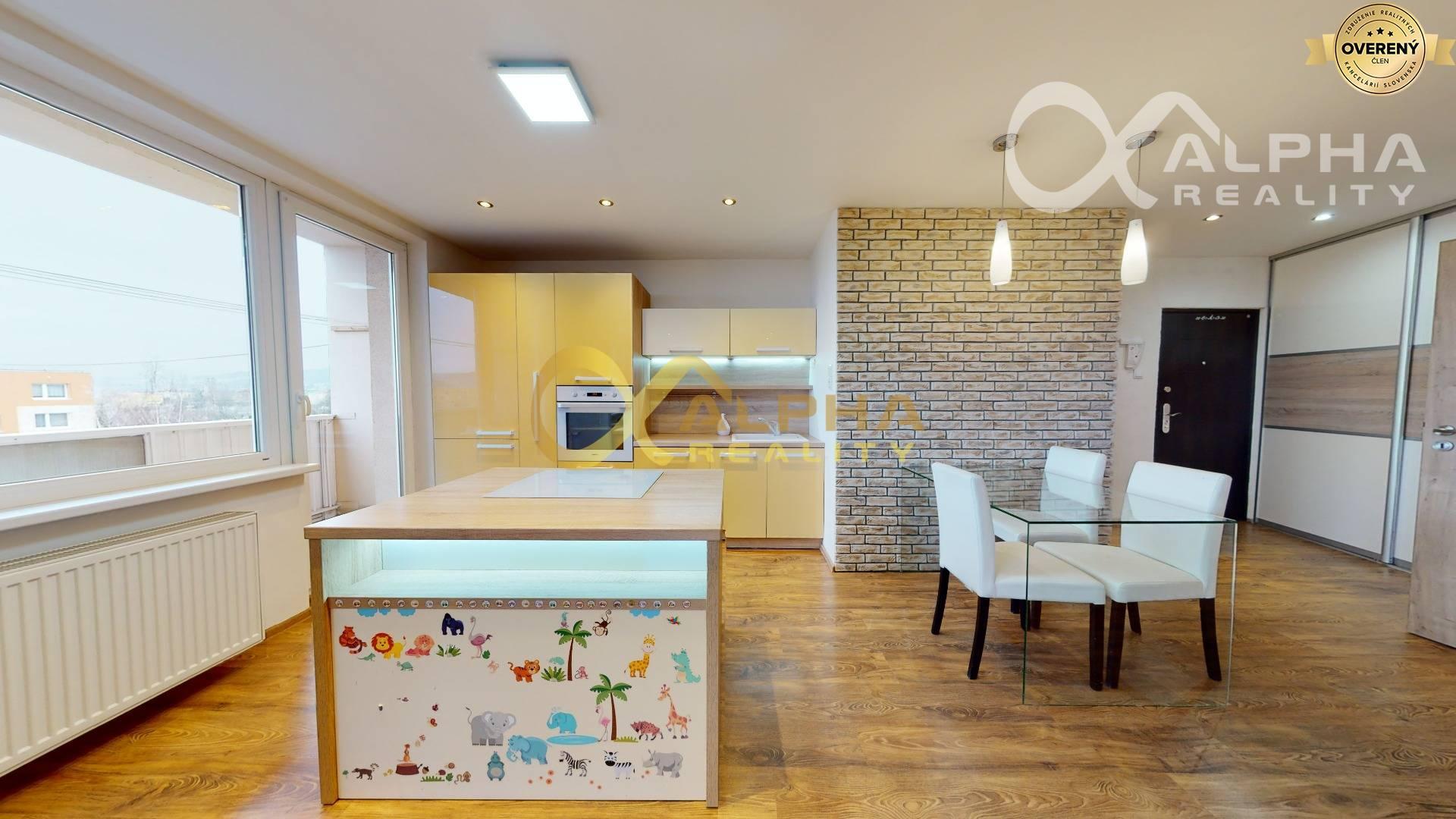 EXKLUZÍVNE 2 izbový byt s loggiou, sídl. Mier, Spišská Nová Ves