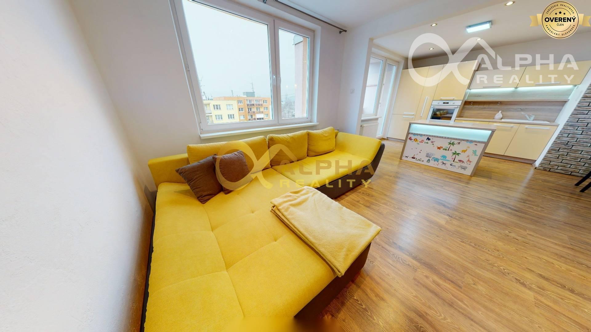 EXKLUZÍVNE 2 izbový byt s loggiou, sídl. Mier, Spišská Nová Ves