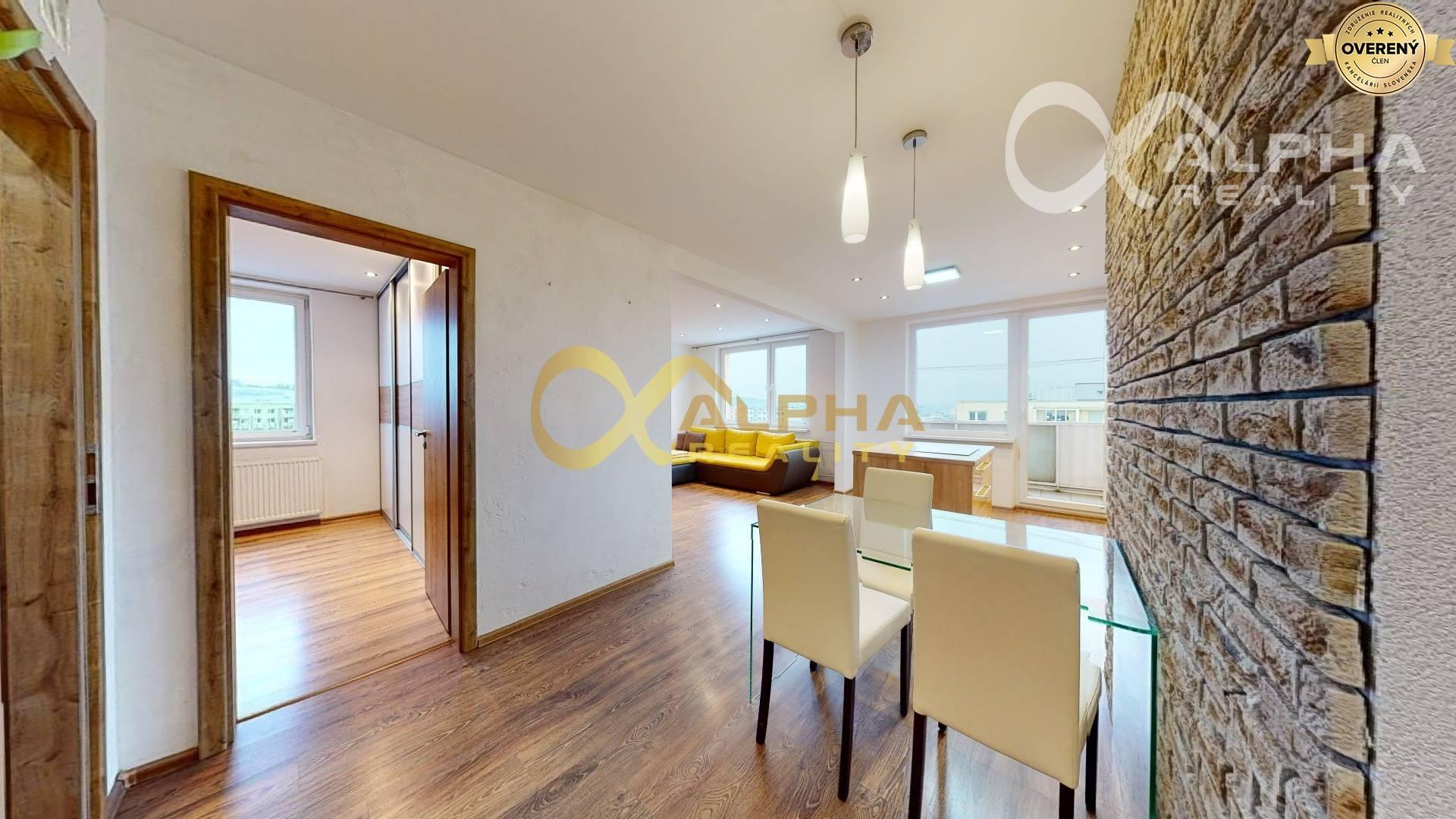 EXKLUZÍVNE 2 izbový byt s loggiou, sídl. Mier, Spišská Nová Ves