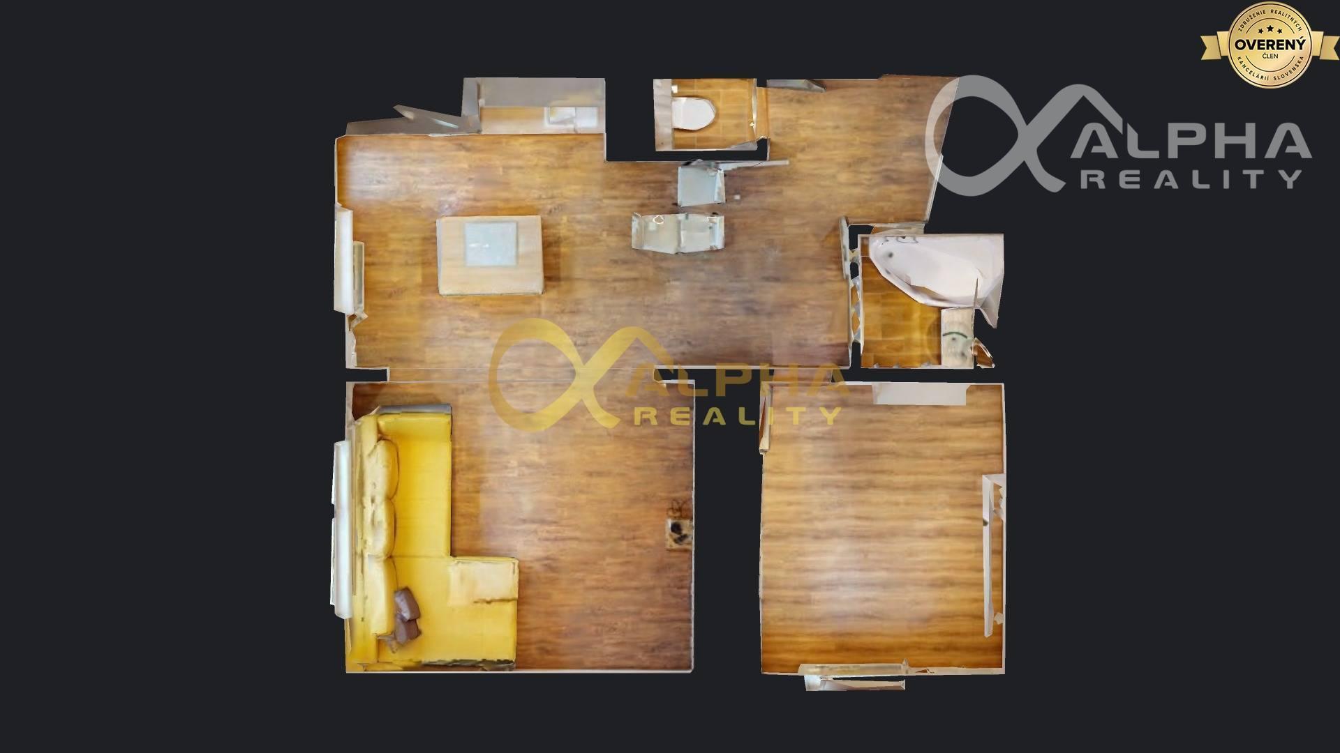 EXKLUZÍVNE 2 izbový byt s loggiou, sídl. Mier, Spišská Nová Ves