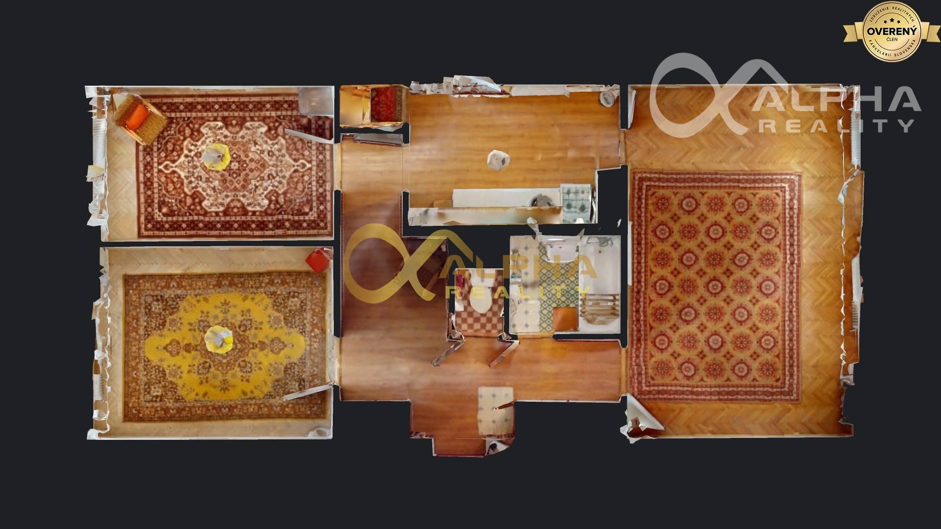 3 izbový byt s loggiou a balkónom, sídlisko Mier, Spišská Nová Ves