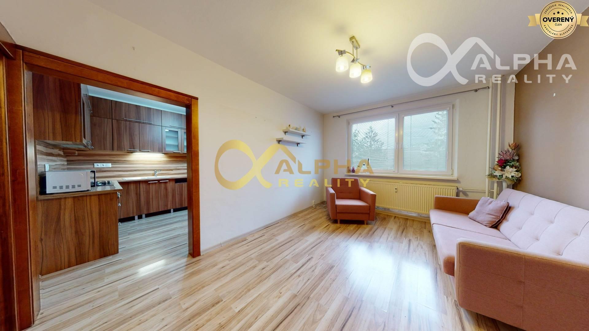 2 izbový byt s loggiou, sídlisko Západ, Smižany