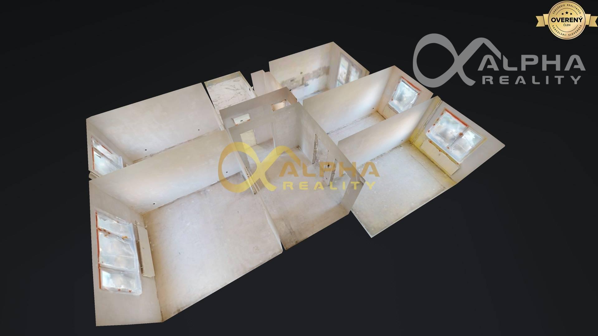 4 izbový holobyt s loggiou, sídlisko Mier, Spišská Nová Ves