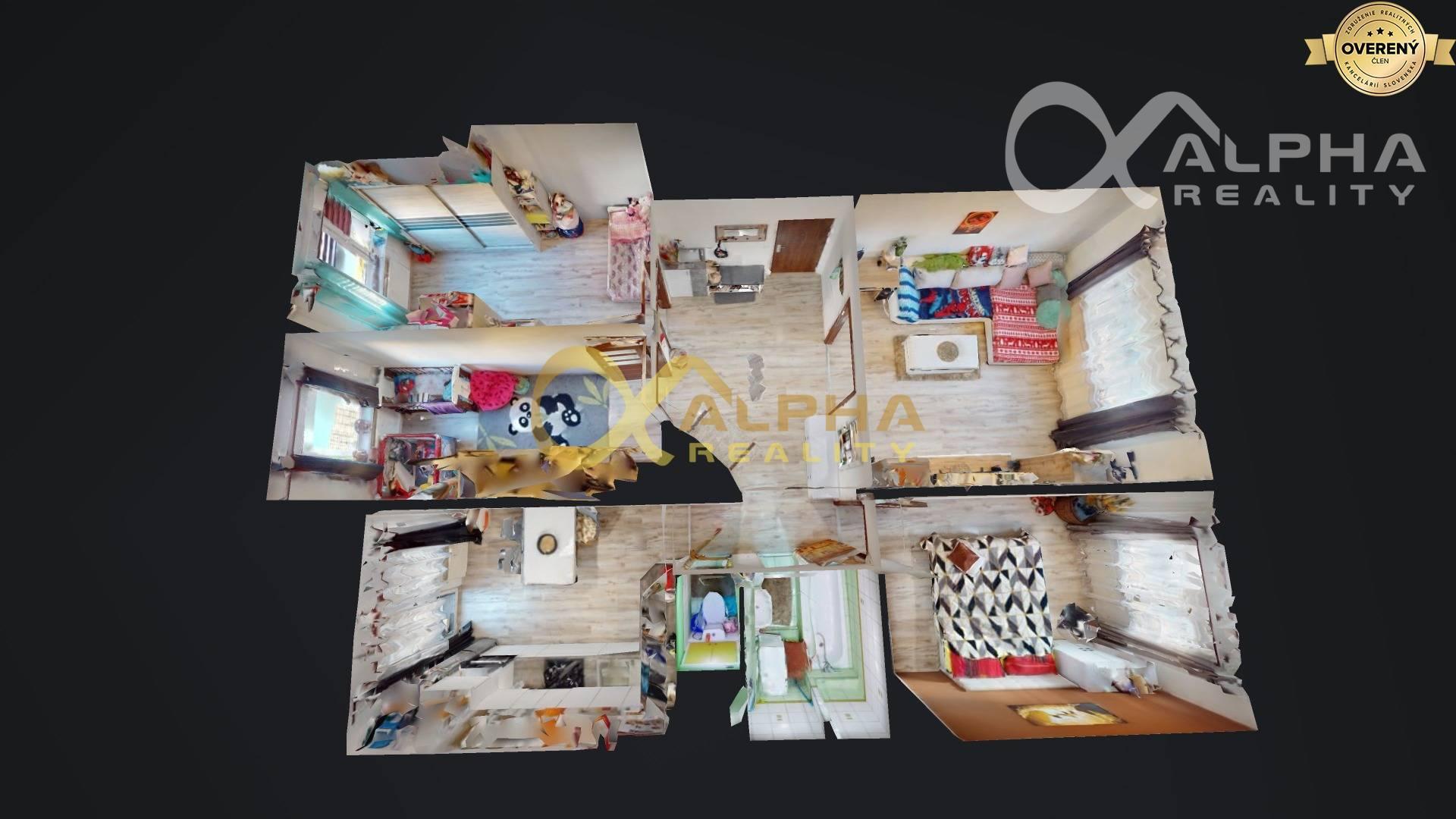 Exkluzívne 4 izbový byt s loggiou, sídl. Západ, Spišská Nová Ves