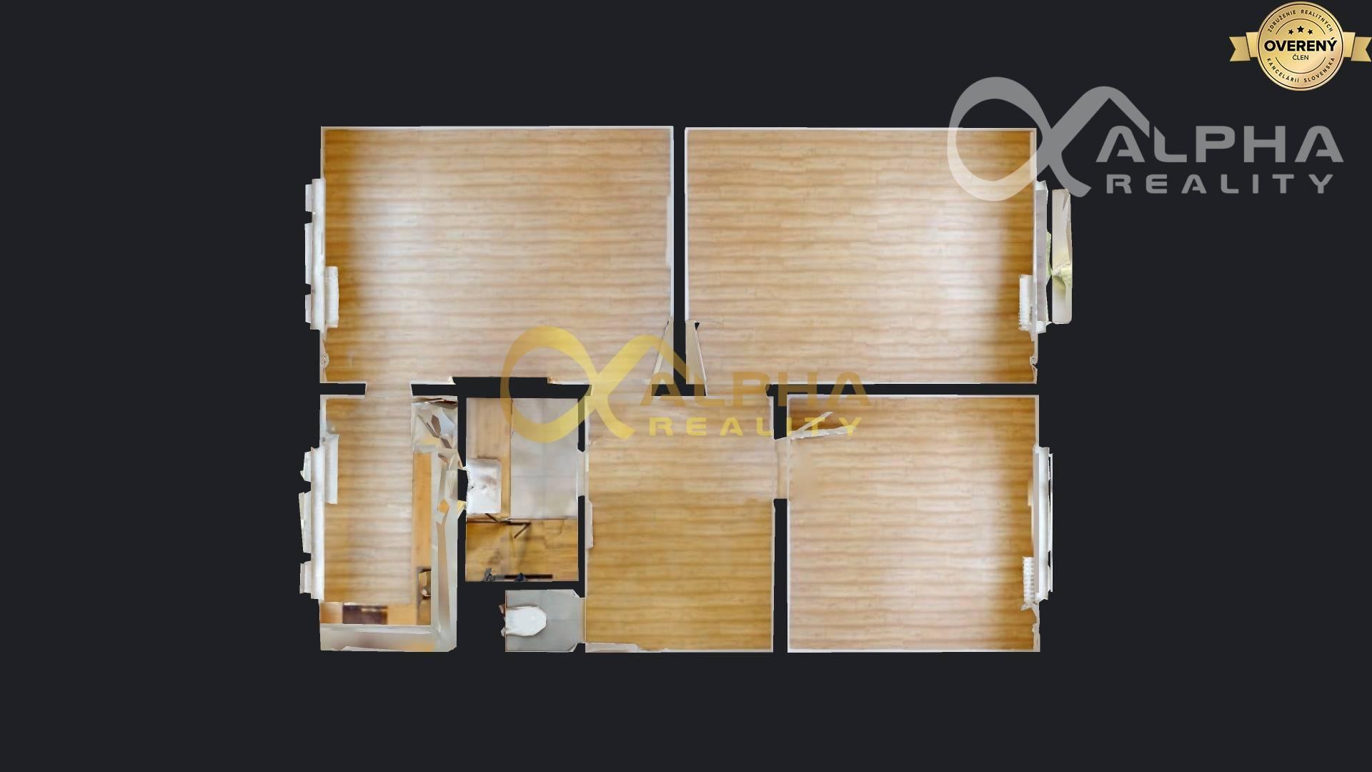 EXKLUZÍVNE 3 izbový byt, sídlisko Mier, Spišská Nová Ves