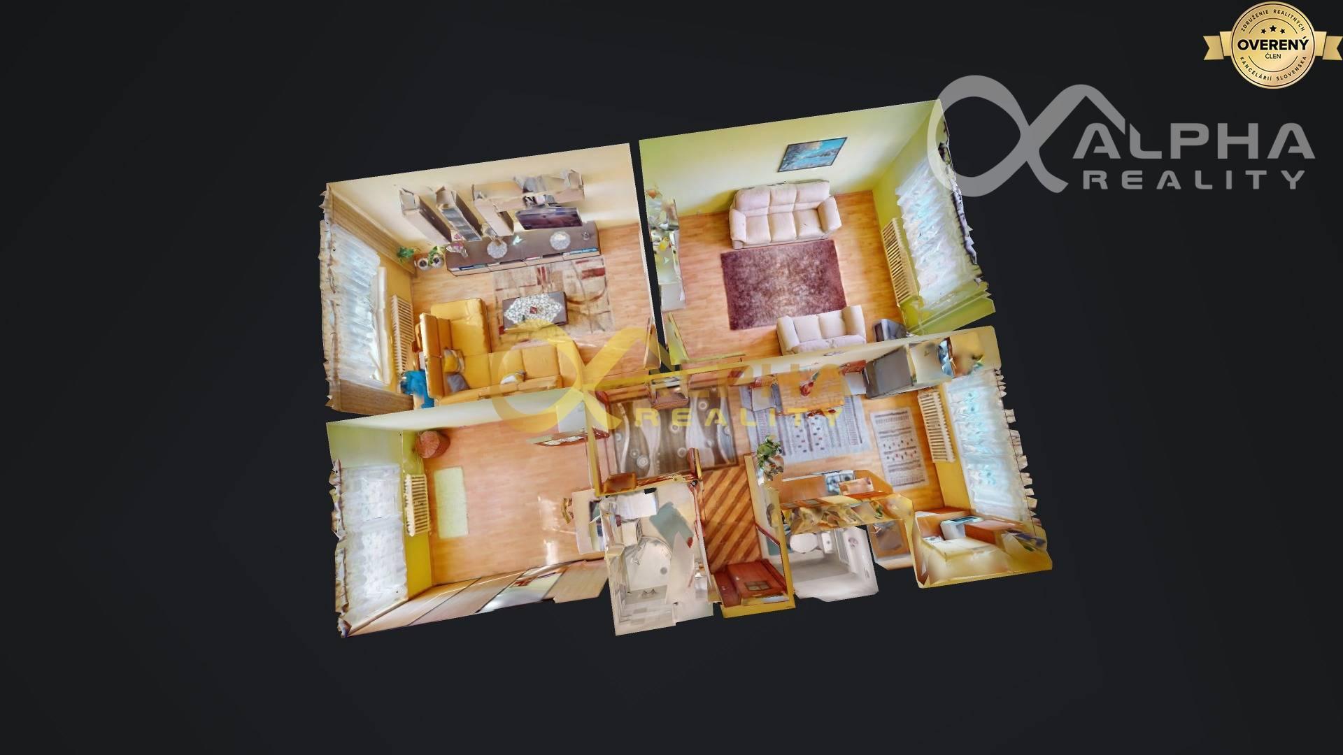 EXKLUZÍVNE 3 izbový byt, sídlisko Mier, Spišská Nová Ves