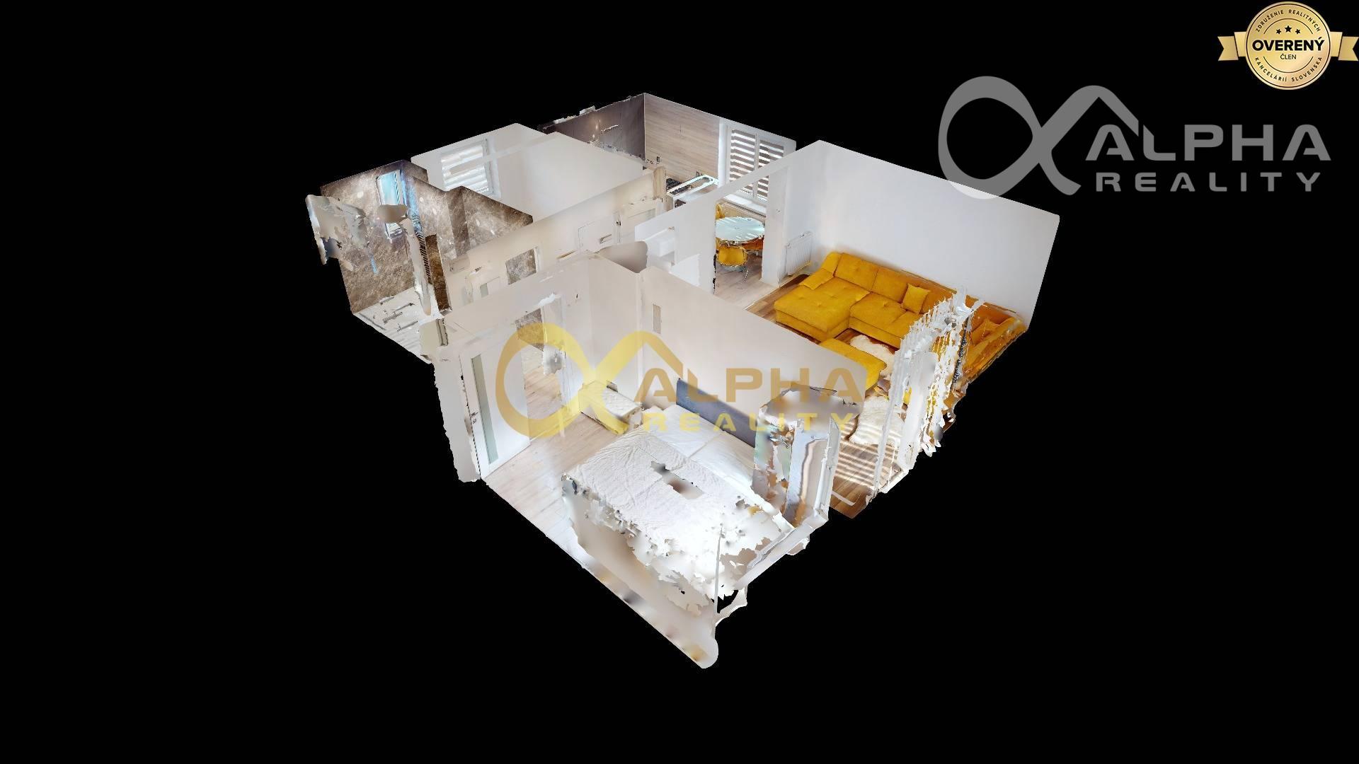 3 izbový byt s balkónom, centrum, Levoča