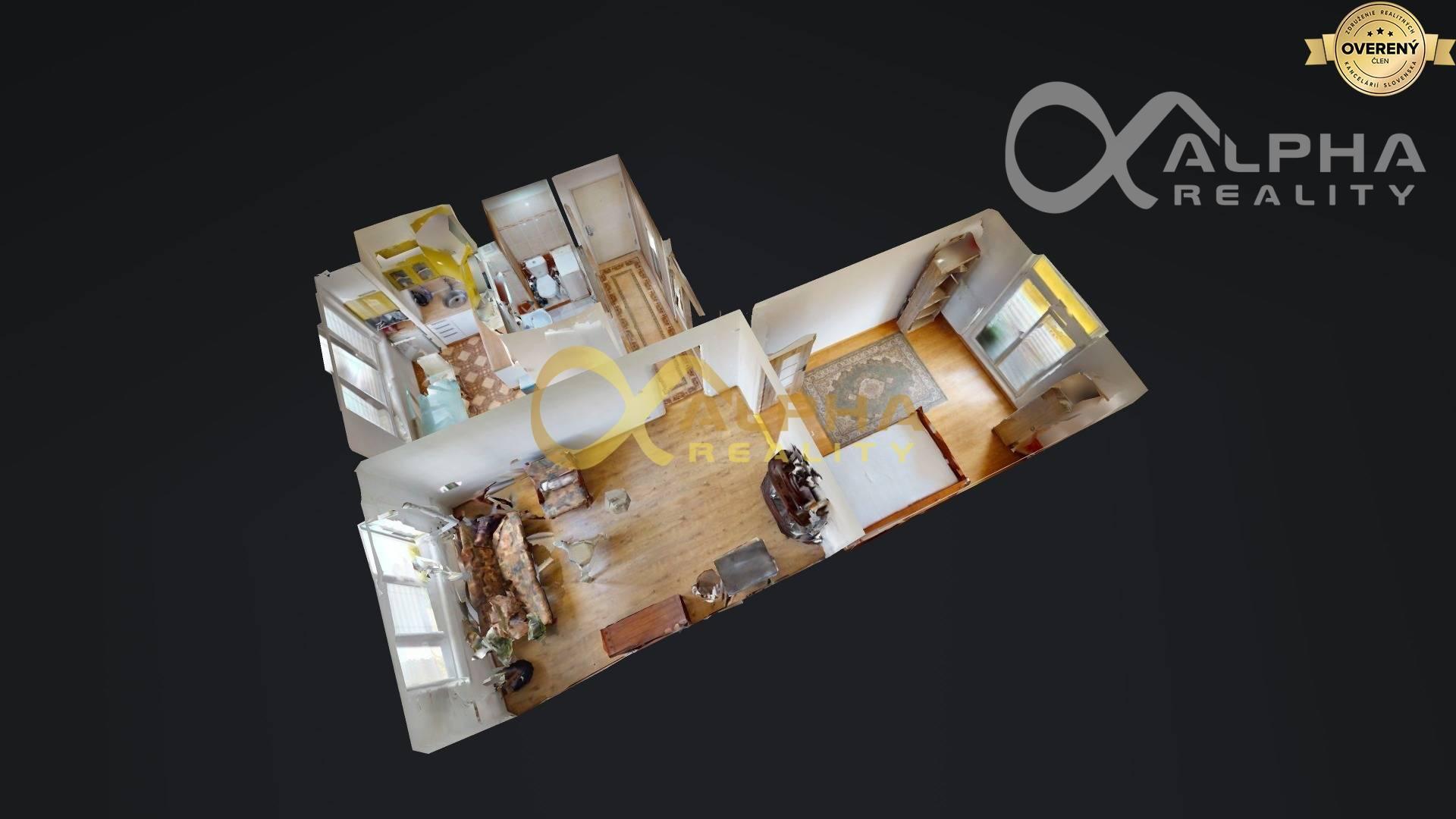 2 izbový byt s loggiou, sídlisko Tarča, Spišská Nová Ves