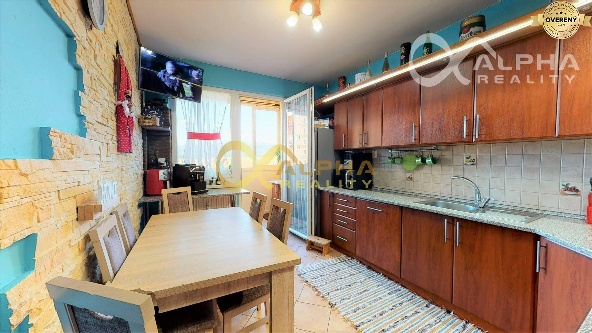 Nová cena 3 izbový byt s loggiou, sídl. Západ, Spišská Nová Ves