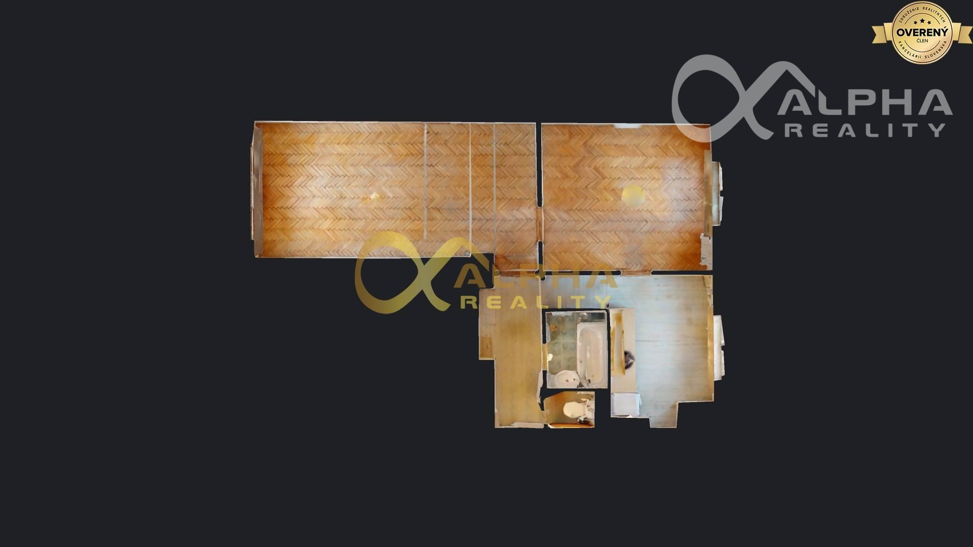 EXKLUZÍVNE 2 izbový tehlový byt, centrum, Spišská Nová Ves