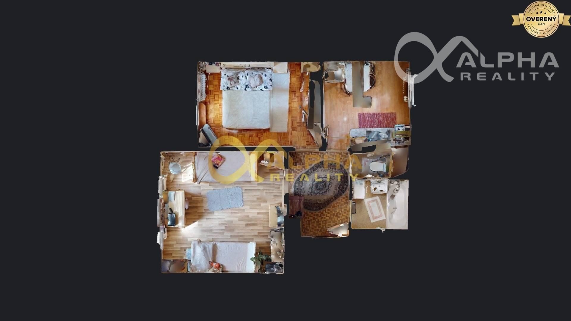 EXKLUZÍVNE 2 izbový byt s loggiou, sídl. Mier, Spišská Nová Ves