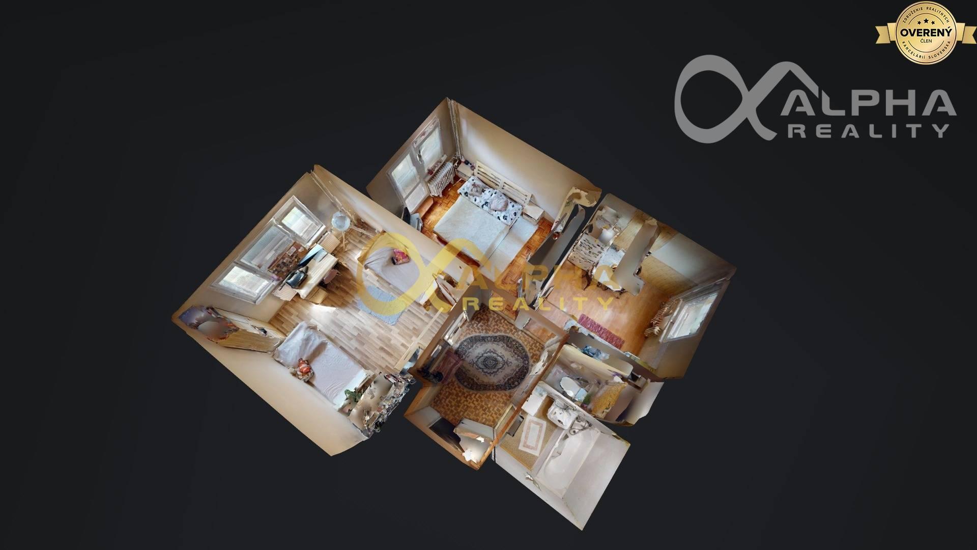 EXKLUZÍVNE 2 izbový byt s loggiou, sídl. Mier, Spišská Nová Ves