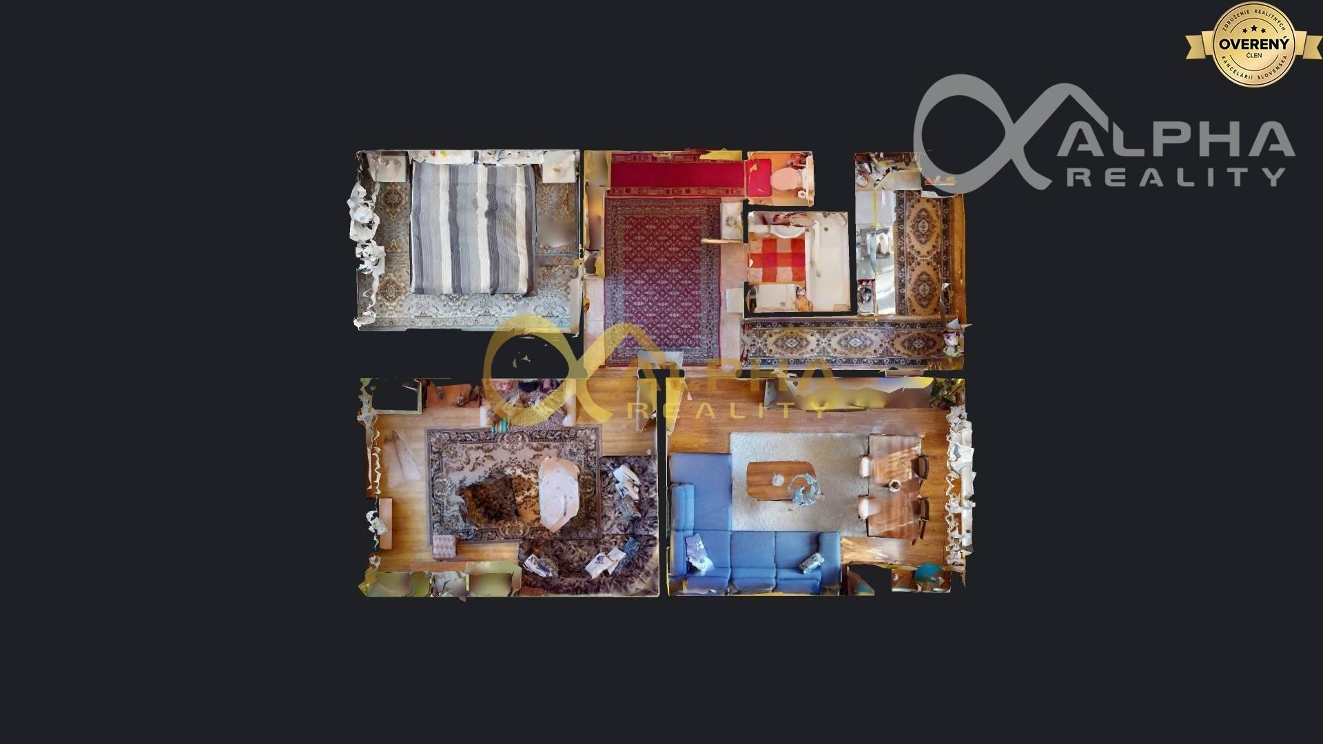  EXKLUZÍVNE 3 izbový byt, sídlisko Mier, Spišská Nová Ves