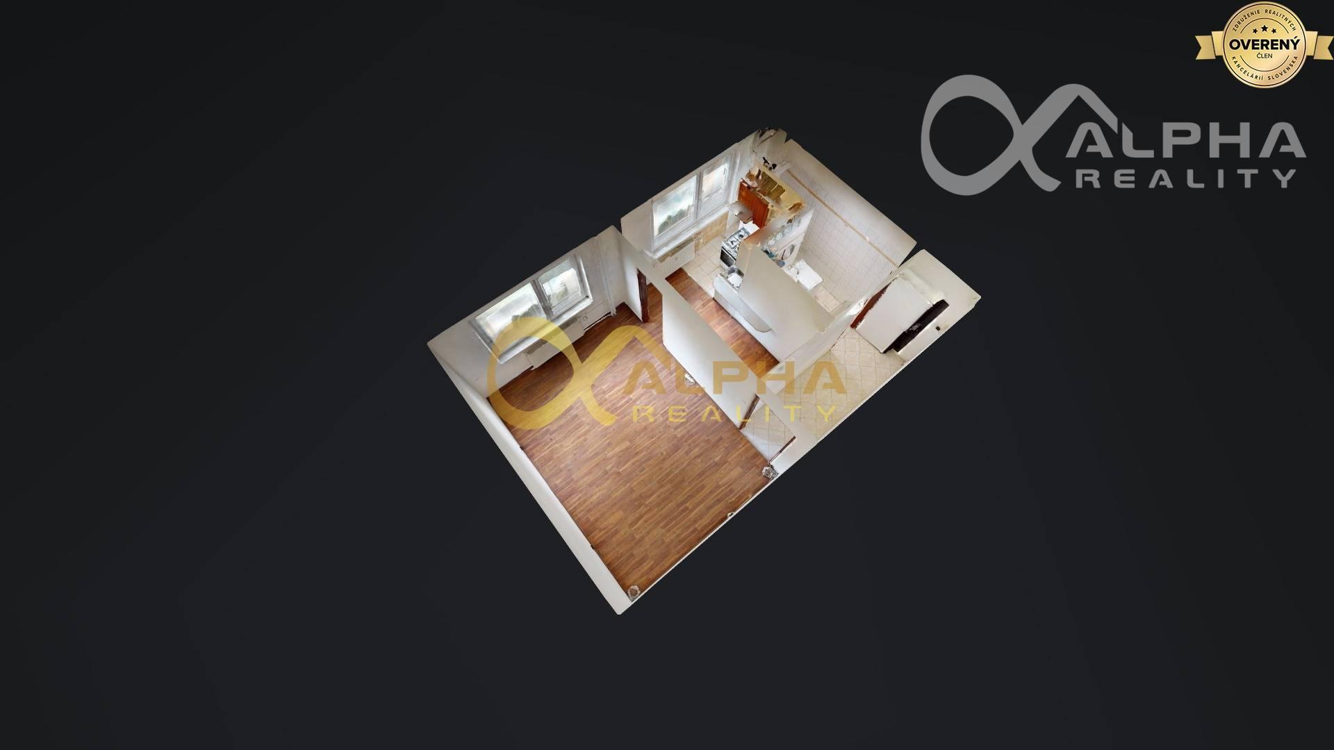 EXKLUZÍVNE 1 izbový byt, J. Wolkera, sídl. Mier, Spišská Nová Ves