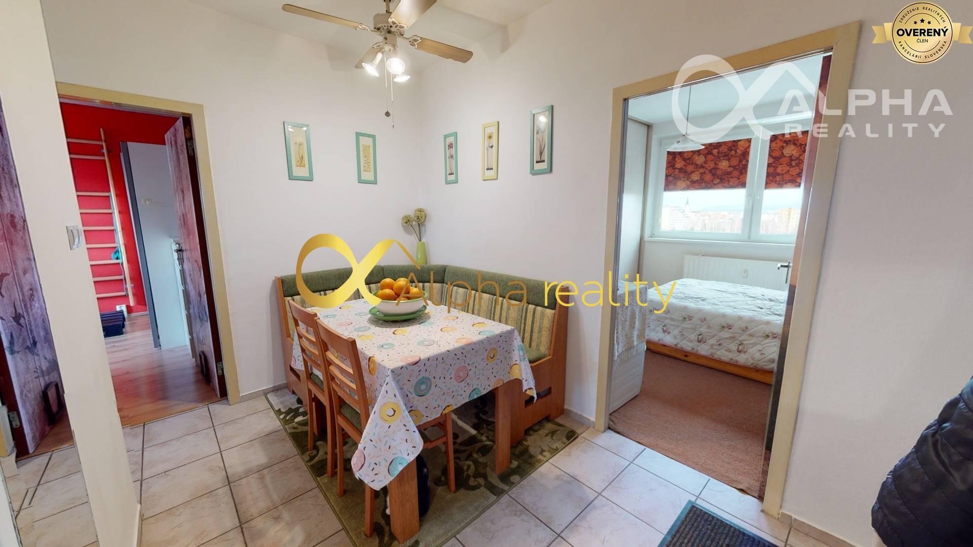 Exkluzívne: Prenájom 3i byt s loggiou, sídl. Mier, Spišská Nová Ves