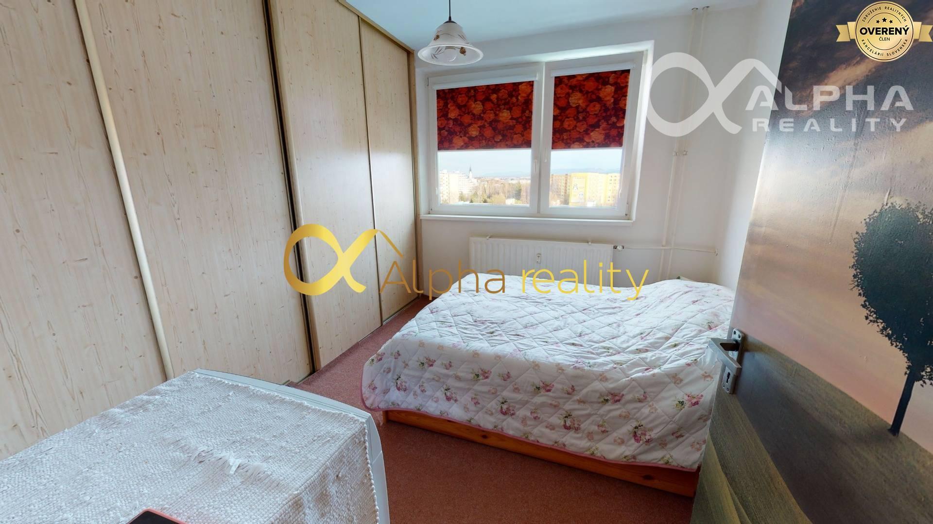 Exkluzívne: Prenájom 3i byt s loggiou, sídl. Mier, Spišská Nová Ves