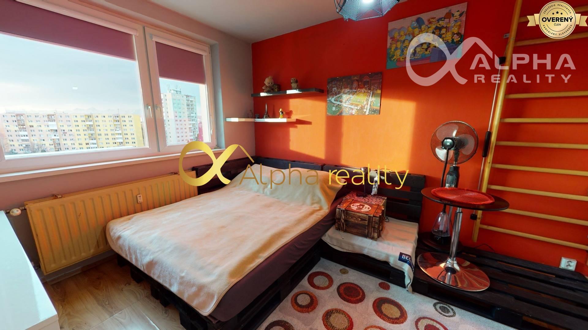 Exkluzívne: Prenájom 3i byt s loggiou, sídl. Mier, Spišská Nová Ves