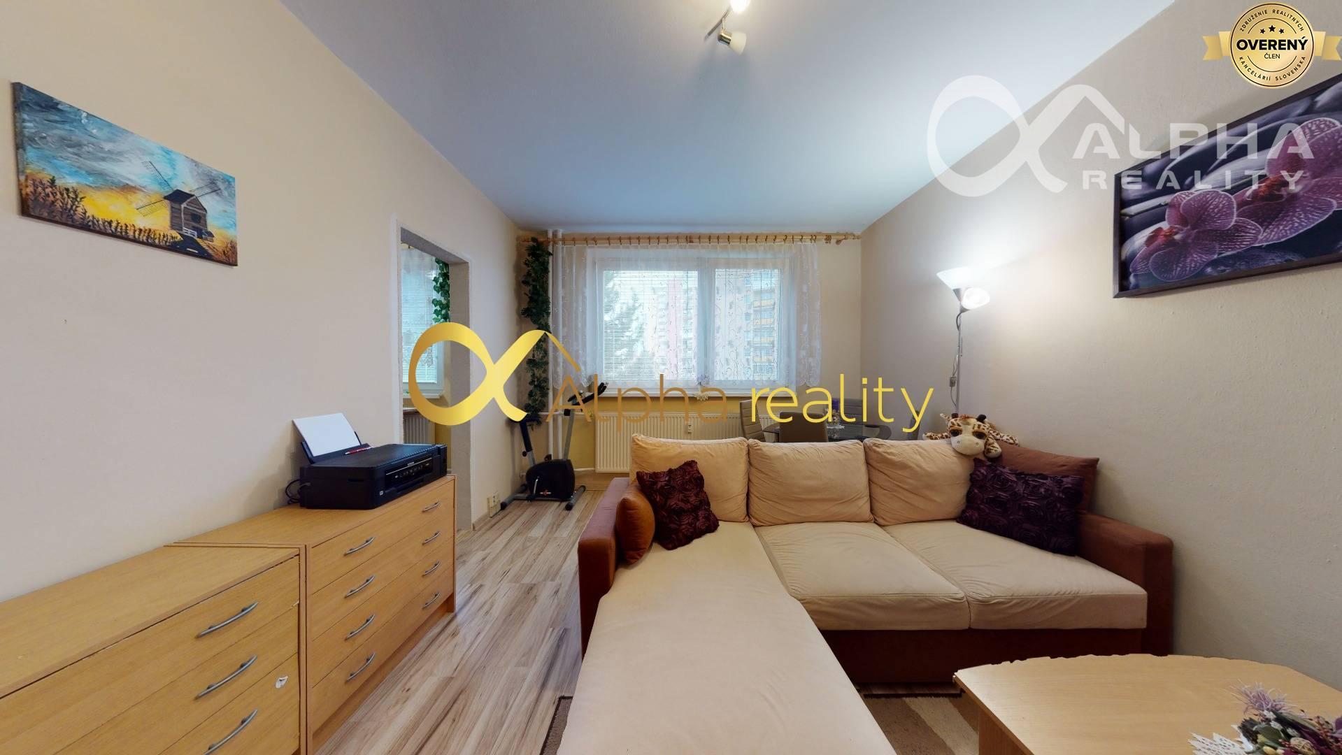 REZERVOVANÉ 2 izbový byt, sídlisko Mier, Spišská Nová Ves