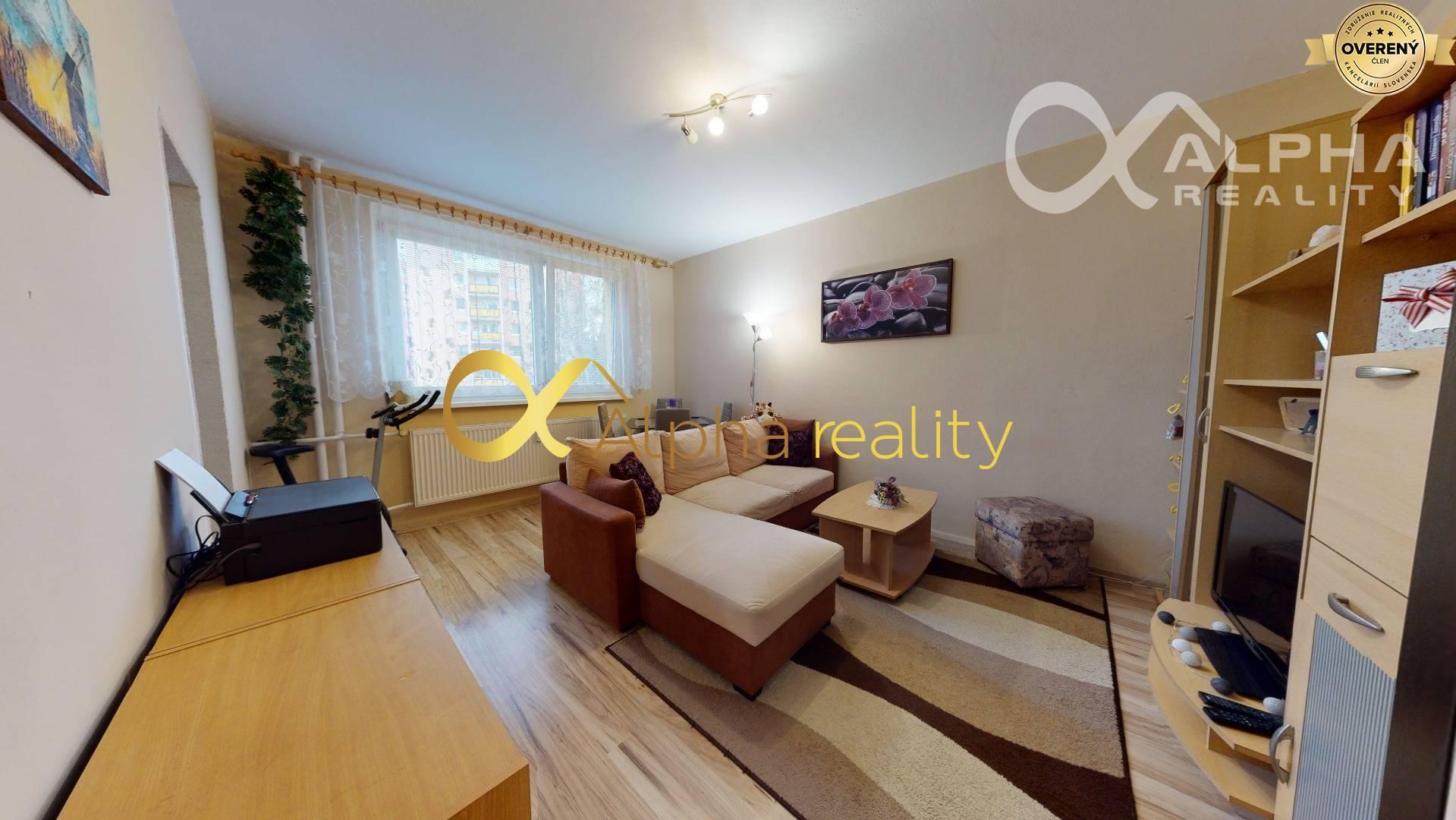 REZERVOVANÉ 2 izbový byt, sídlisko Mier, Spišská Nová Ves