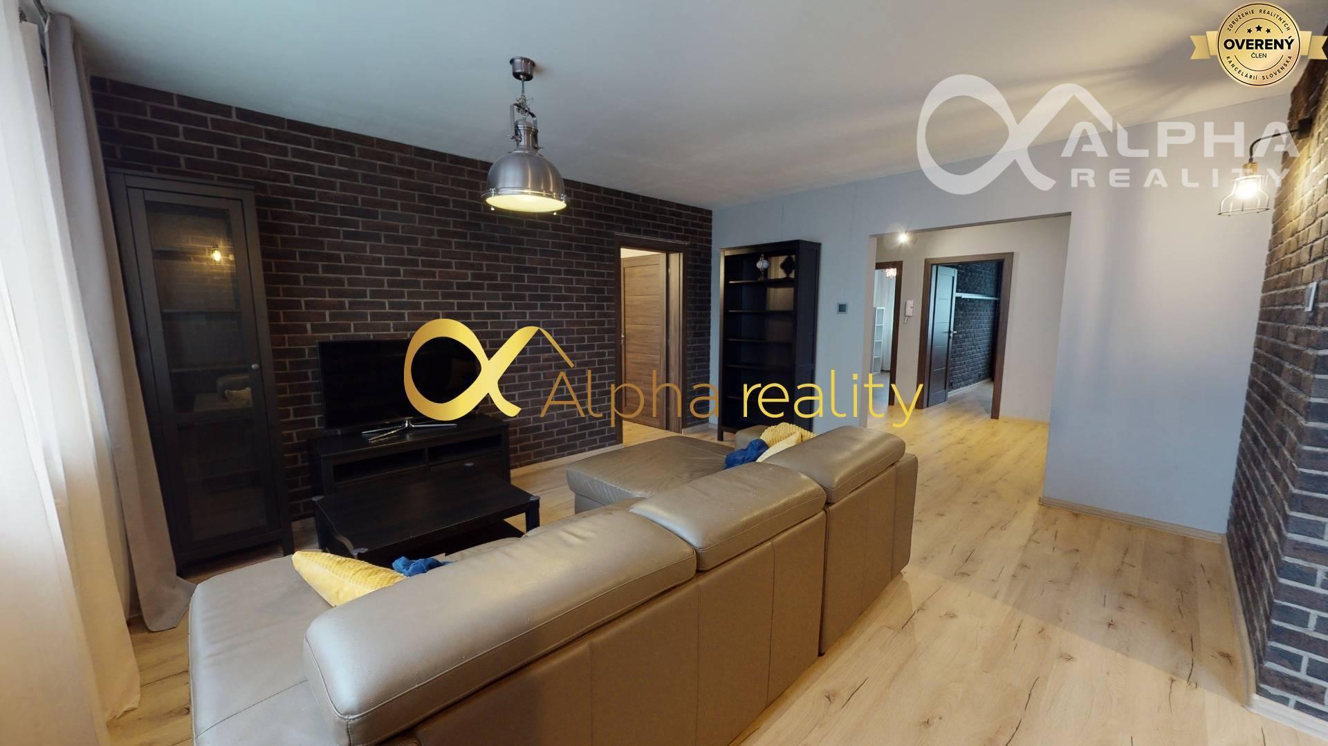 Prenájom 4 izbový byt s loggiou 97,24m2, sídl. Západ, Spišská Nová Ves