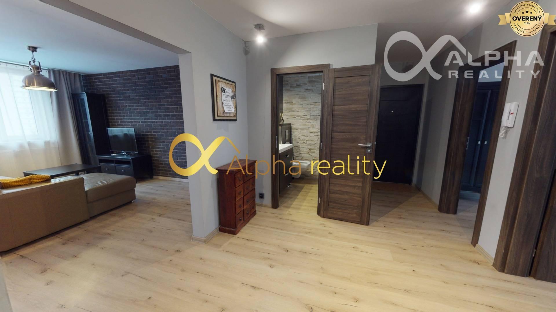 Prenájom 4 izbový byt s loggiou 97,24m2, sídl. Západ, Spišská Nová Ves