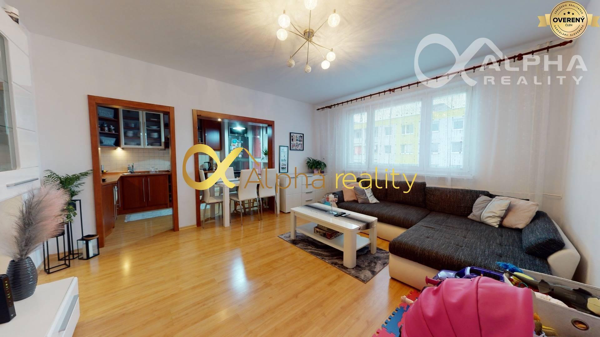 REZERVOVANÉ 3 izbový byt s loggiou, sídl. Západ, Spišská Nová Ves