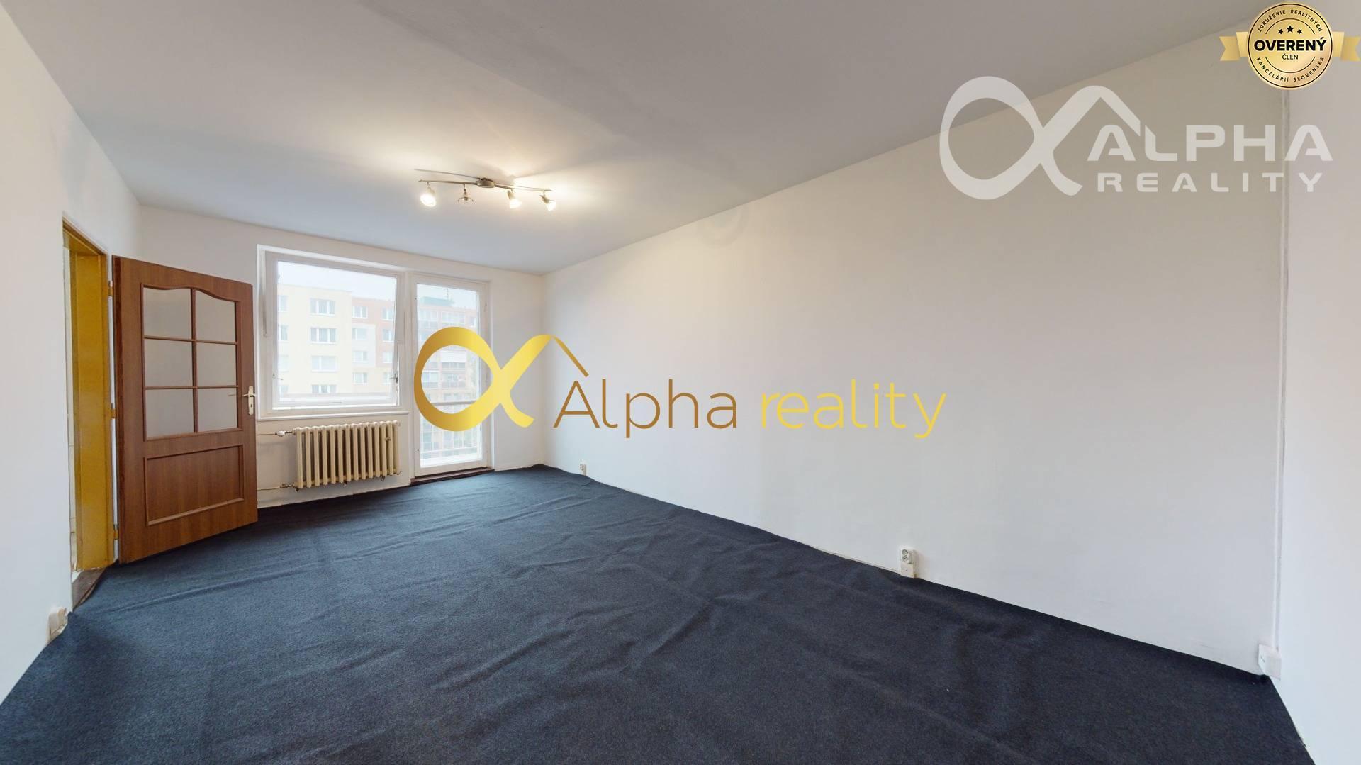 REZERVOVANÉ 1 izbový byt s 2 loggiami, sídl. Mier, Spišská Nová Ves