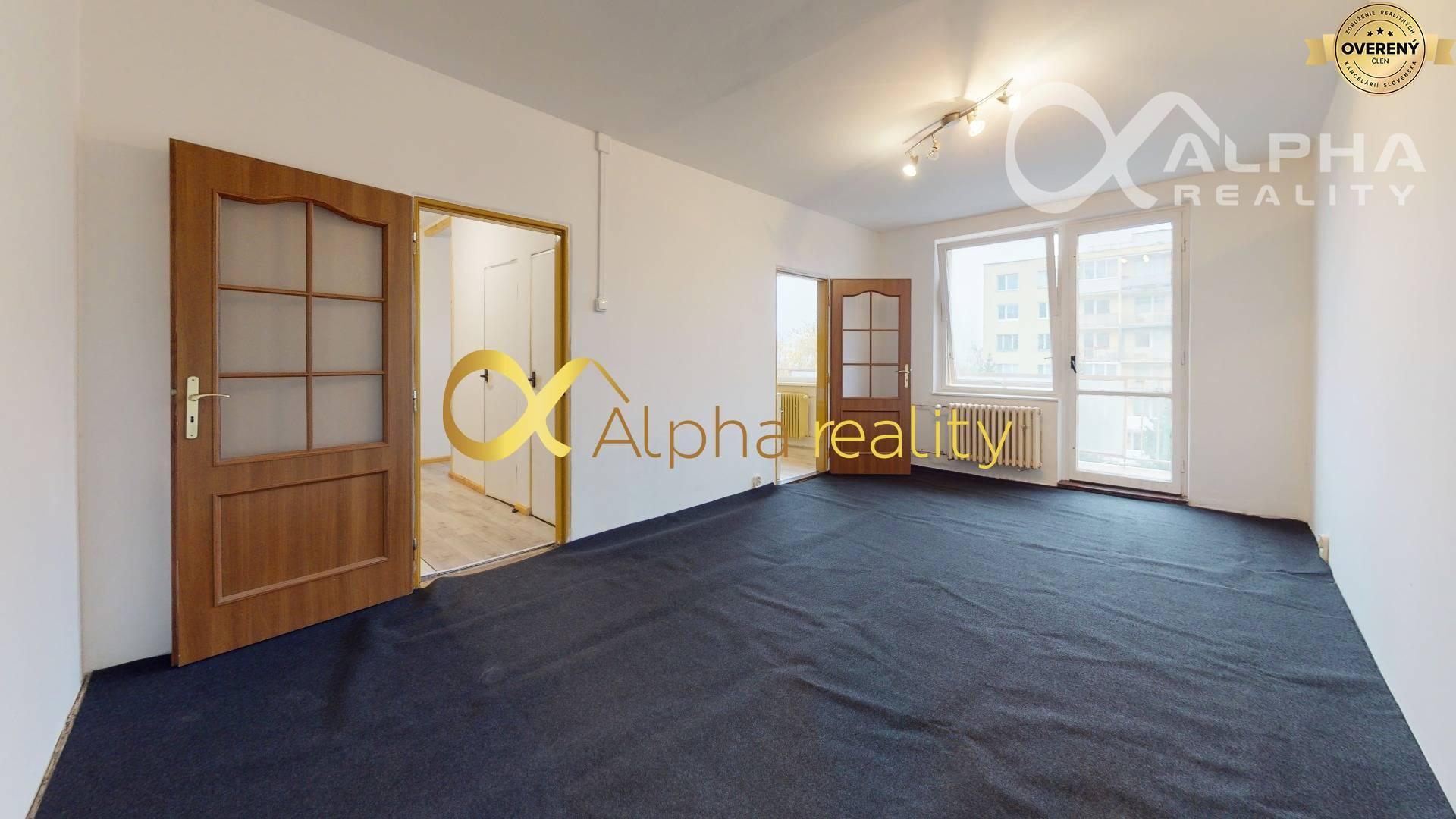 REZERVOVANÉ 1 izbový byt s 2 loggiami, sídl. Mier, Spišská Nová Ves