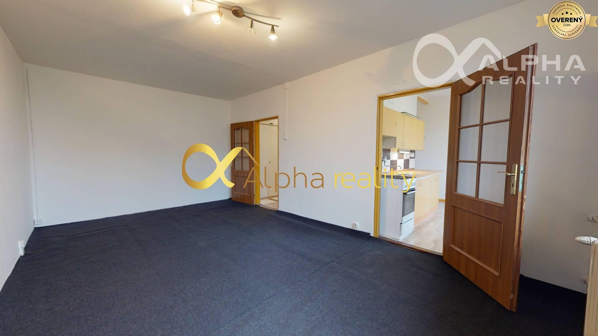 REZERVOVANÉ 1 izbový byt s 2 loggiami, sídl. Mier, Spišská Nová Ves