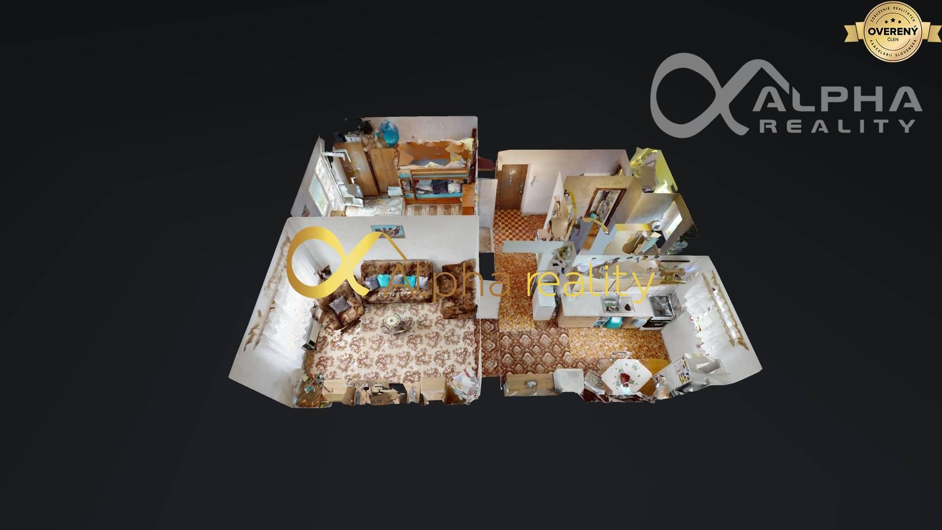 Rezervované: Exkluzívne 2 izbový byt s balkónom, Krompachy, okres SNV