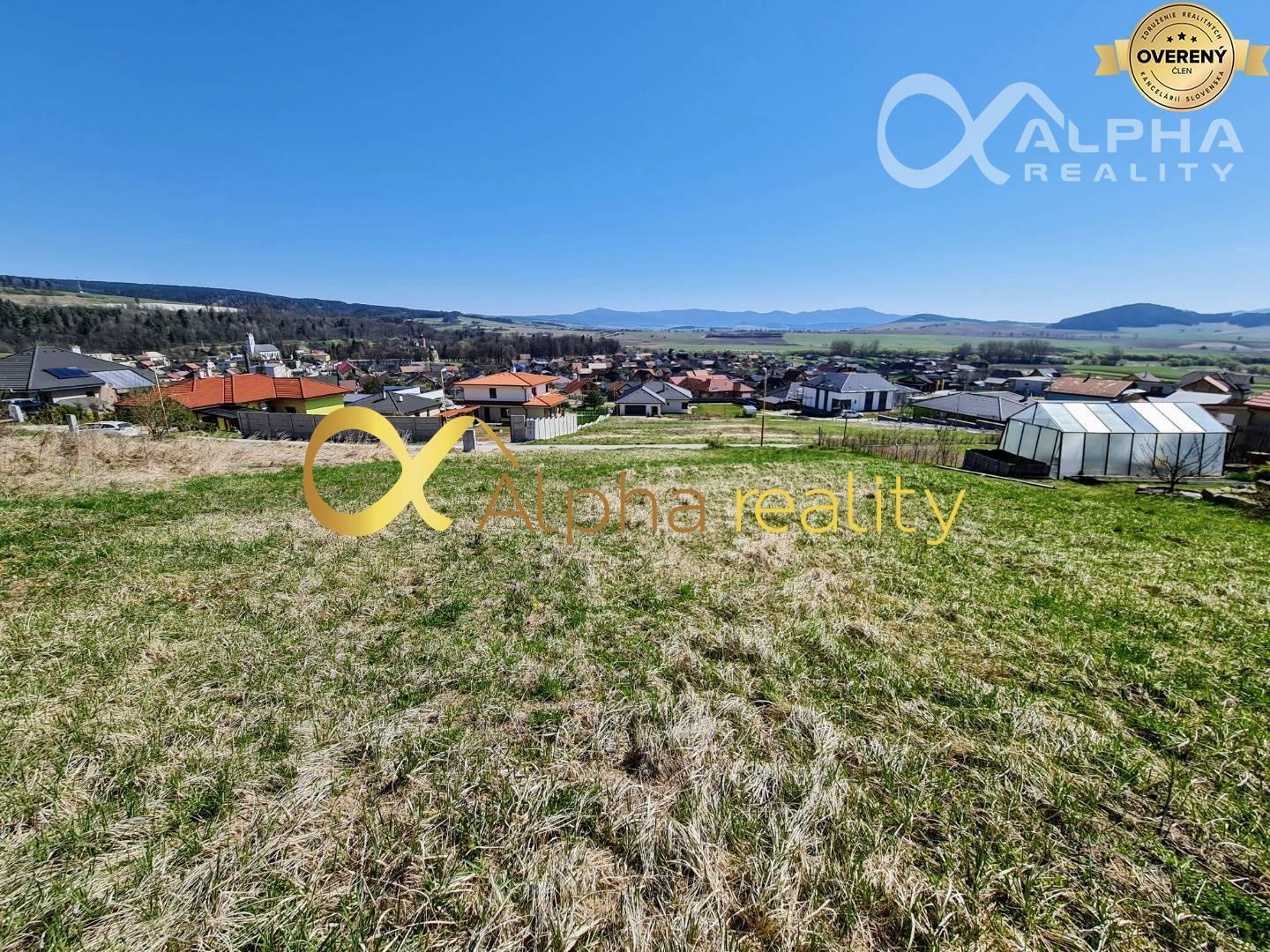 Pozemok vhodný na výstavbu rodinného domu, Spišský Hrhov, okres Levoča