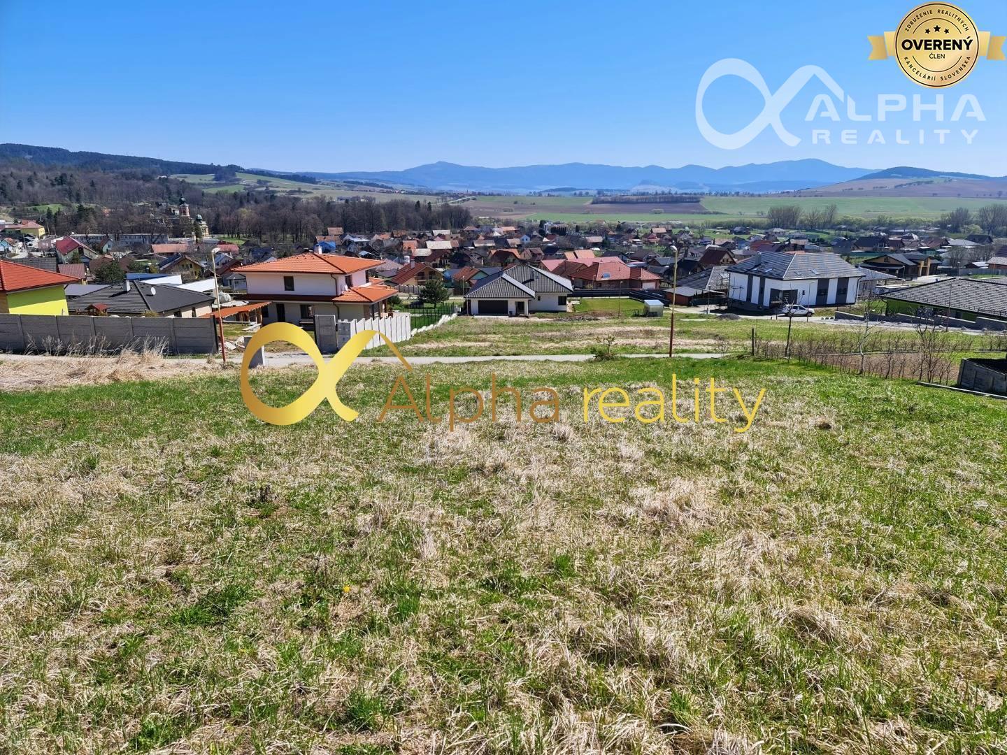 Pozemok vhodný na výstavbu rodinného domu, Spišský Hrhov, okres Levoča