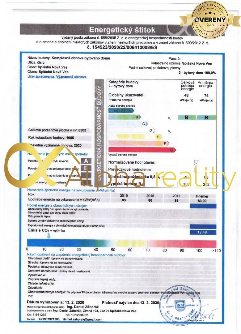 Exkluzívne 3 izbový byt s loggiou, sídlisko Západ, Spišská Nová Ves