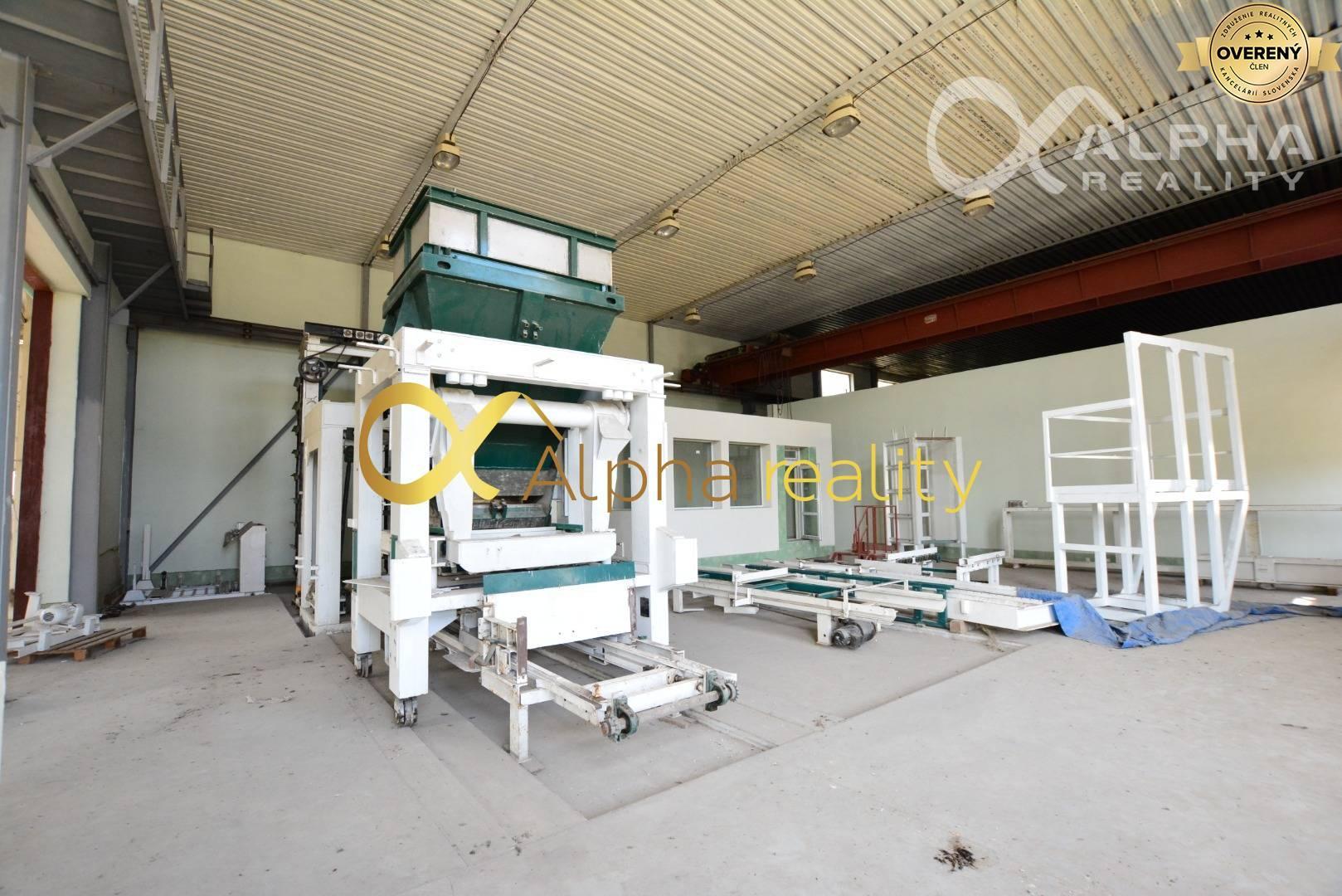 Priemyselný areál na predaj, obec Markušovce, okres Sp.N.Ves