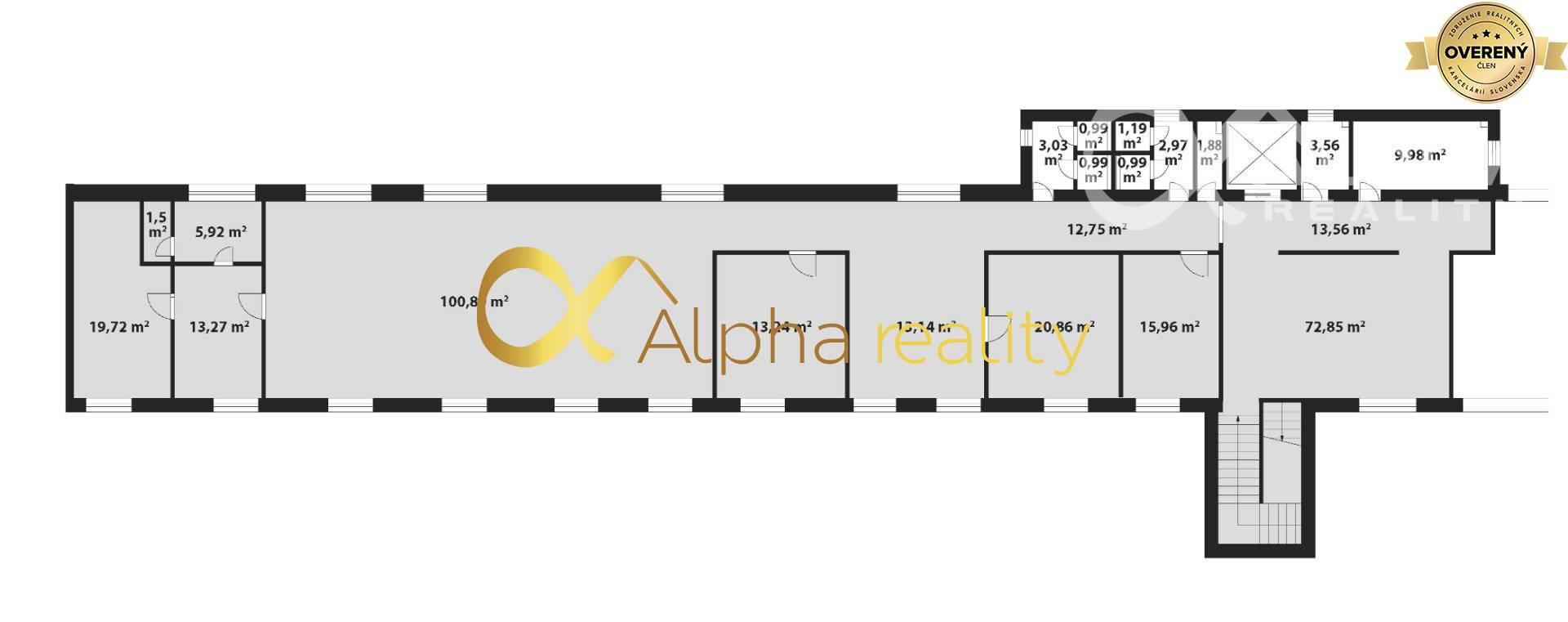 Na prenájom administratívne priestory, Spišská Nová Ves