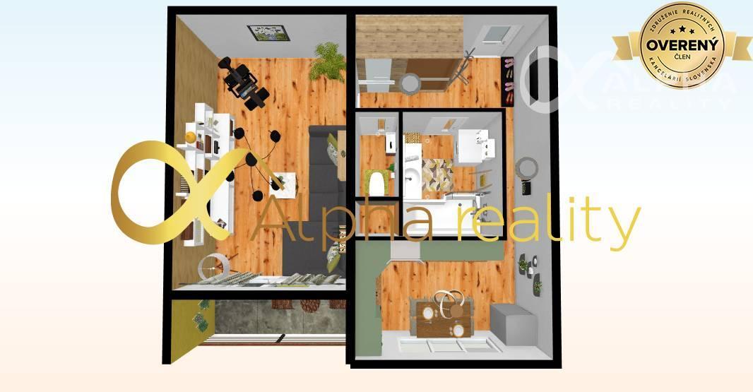 Exkluzívne 1 izbový byt s loggiou, sídlisko Tarča, Spišská Nová Ves