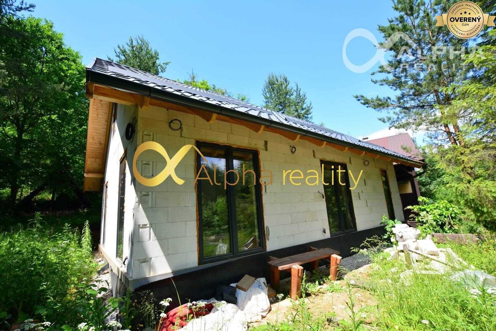 Novostavba chaty, Čingov, okres Spišská Nová Ves