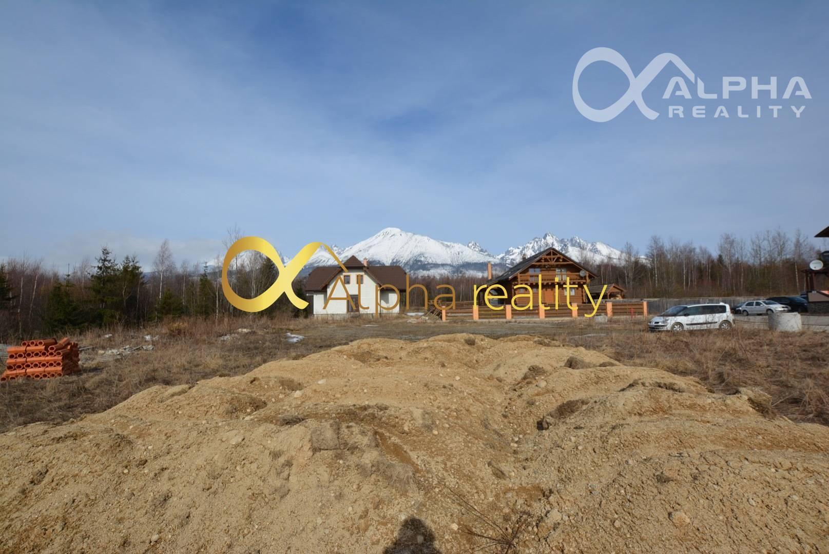 Stavebné pozemky, Veľký Slavkov, okres Poprad 