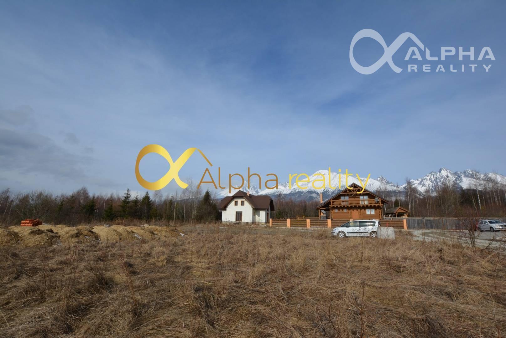 Stavebné pozemky, Veľký Slavkov, okres Poprad 