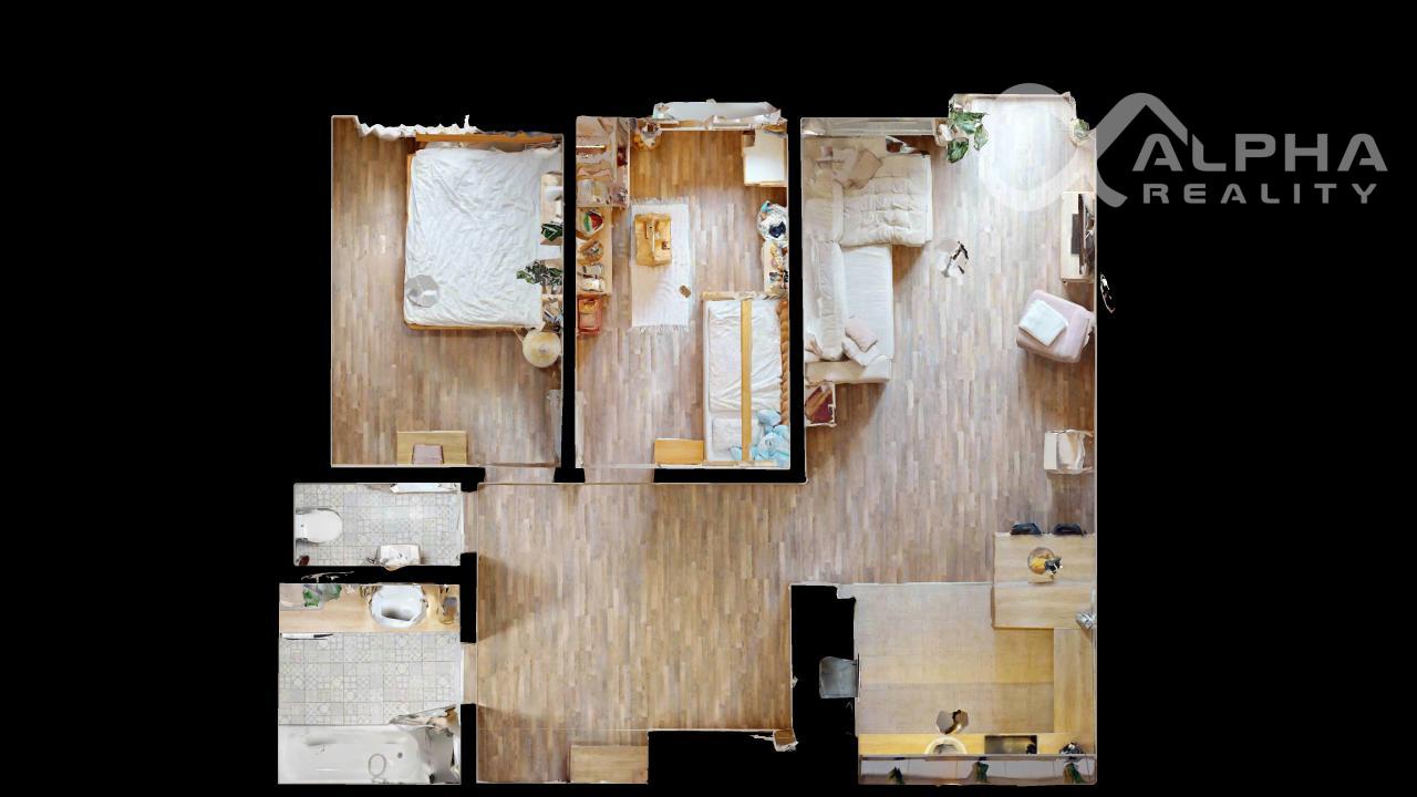 EXKLUZÍVNE 3 izbový byt s balkónom a 2 parkovacími miestami, Iglovia, Spišská Nová Ves