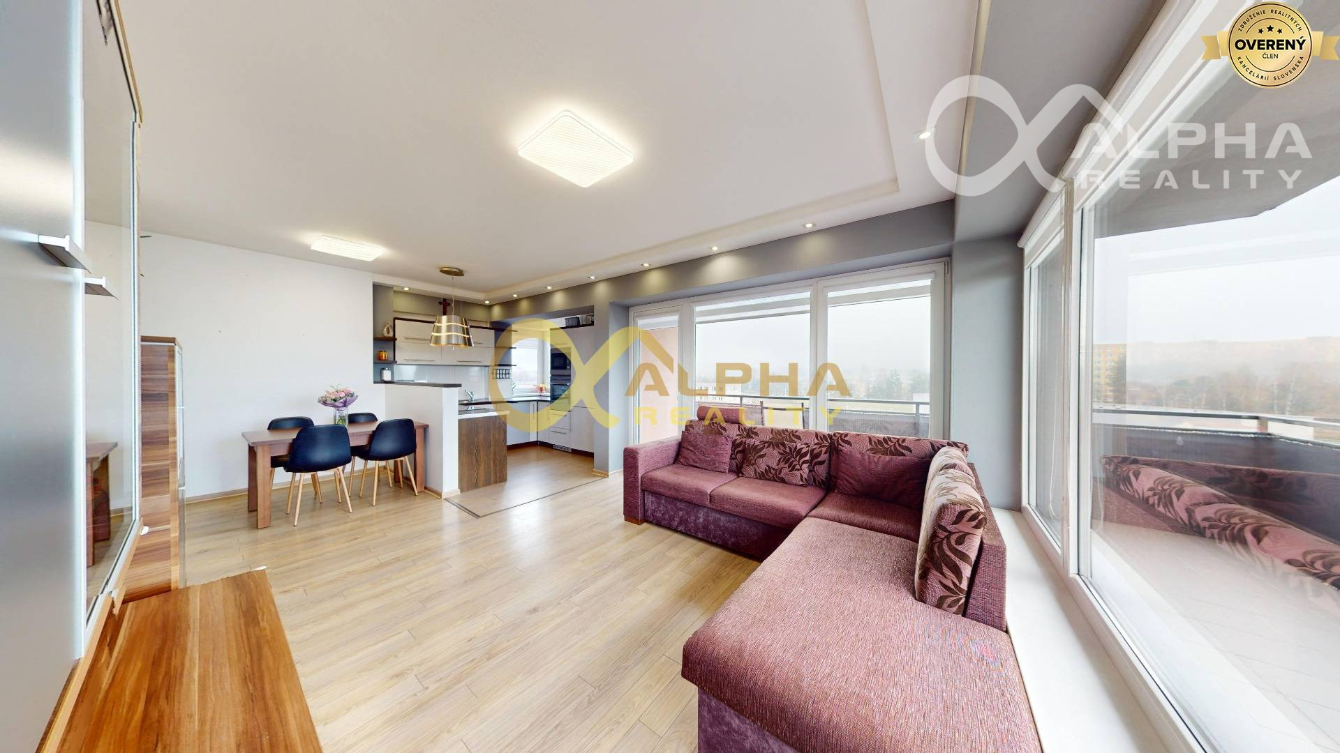 EXKLUZÍVNE 3 izbový byt s balkónom a garážou, Medza, Spišská Nová Ves