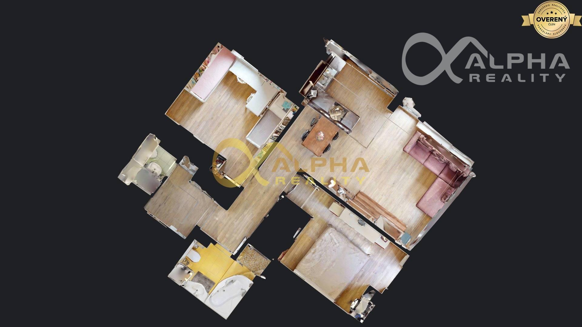 EXKLUZÍVNE 3 izbový byt s balkónom a garážou, Medza, Spišská Nová Ves